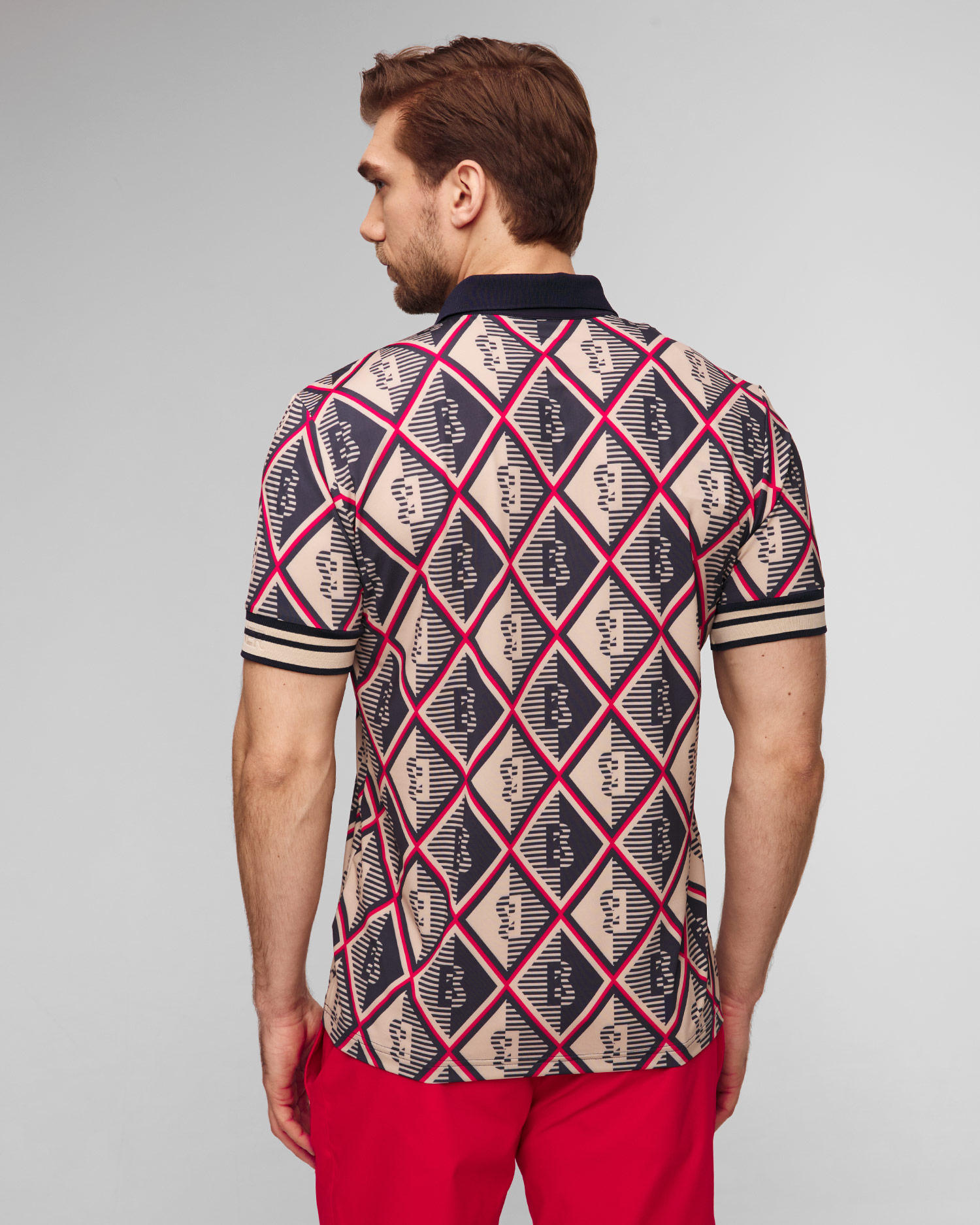 Polo à motifs pour hommes BOGNER Ron