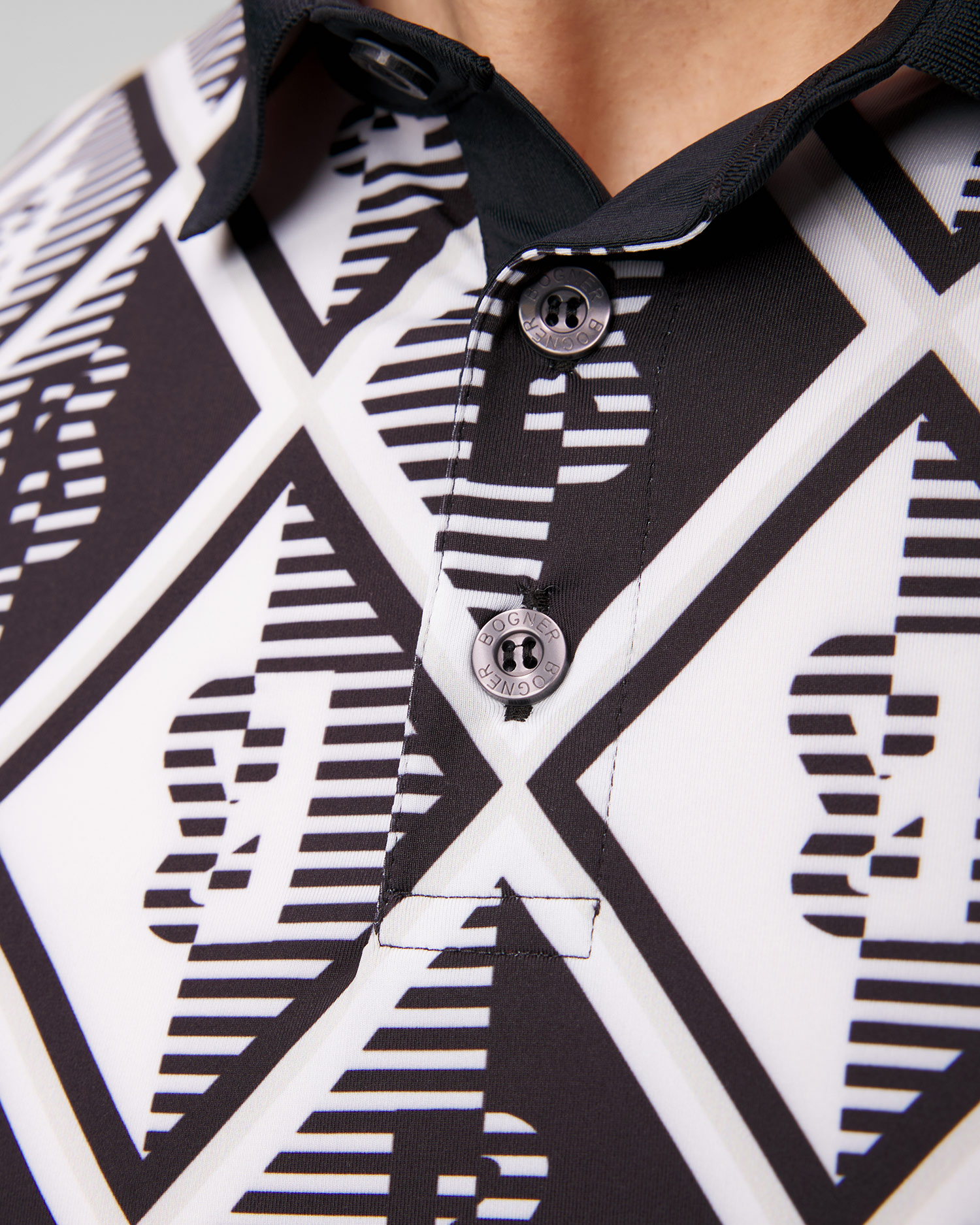 Polo à motifs pour hommes BOGNER Ron