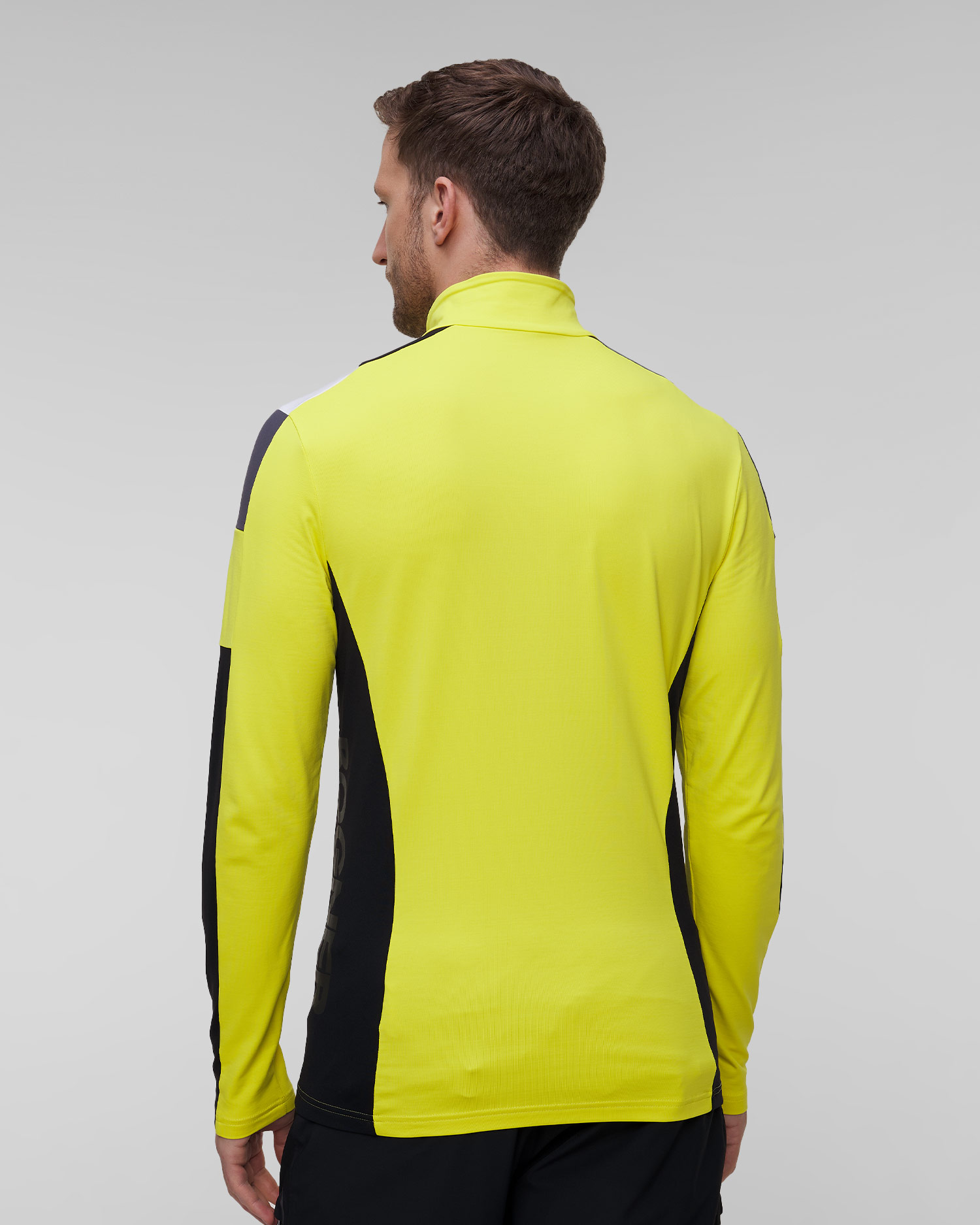 Żółty golf narciarski męski BOGNER Mica 2