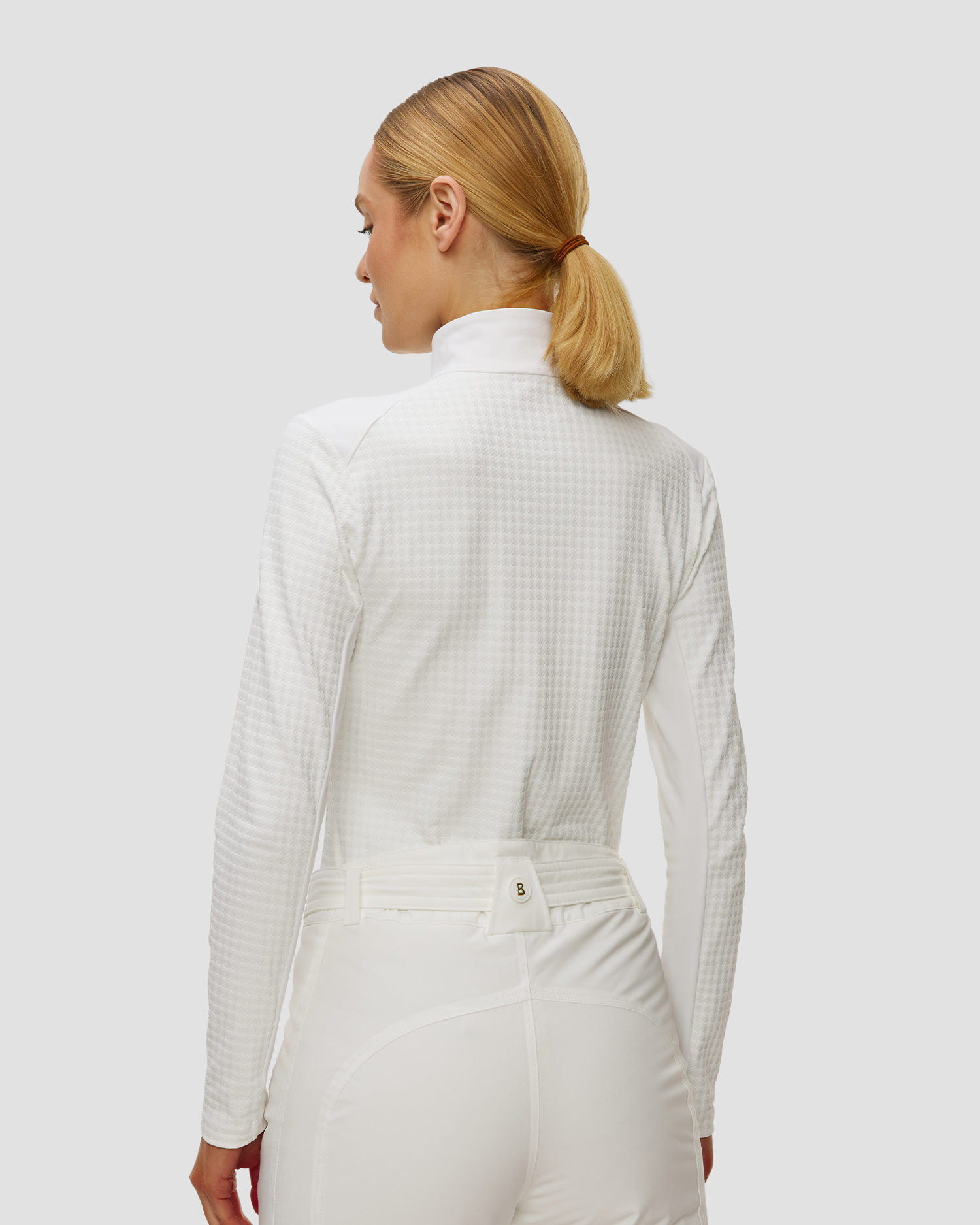 Dámský funkční rolák BOGNER Clarice v bílé barvě