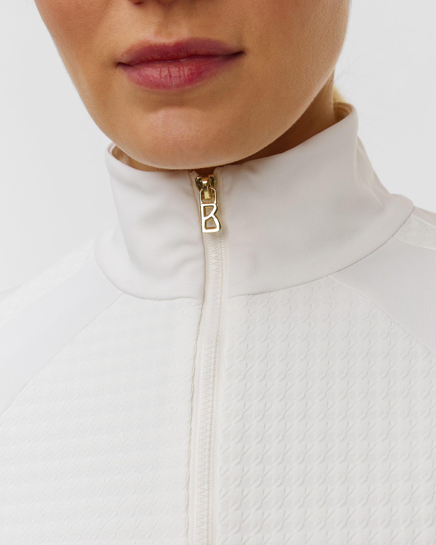 Dámský funkční rolák BOGNER Clarice v bílé barvě