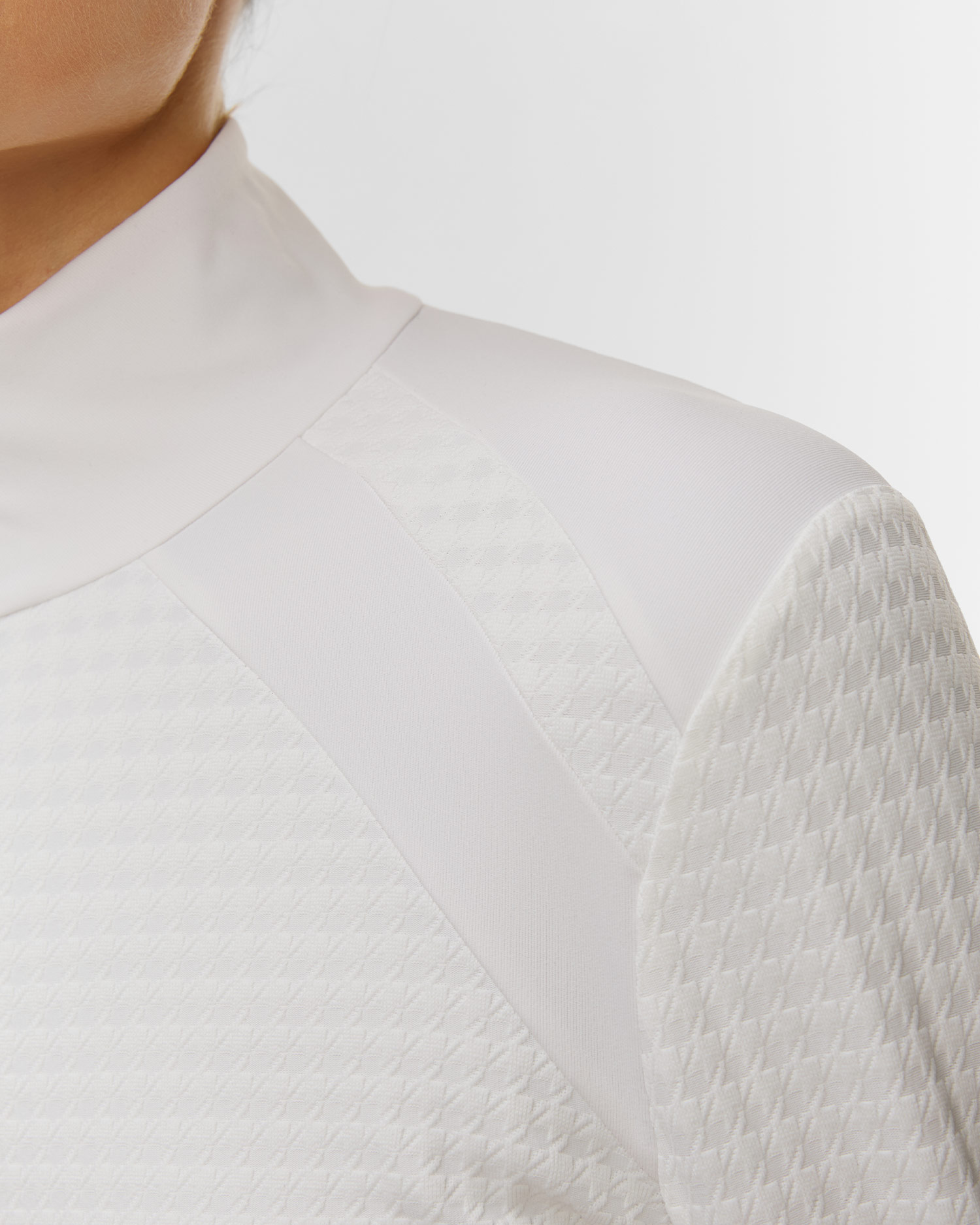 Dámský funkční rolák BOGNER Clarice v bílé barvě