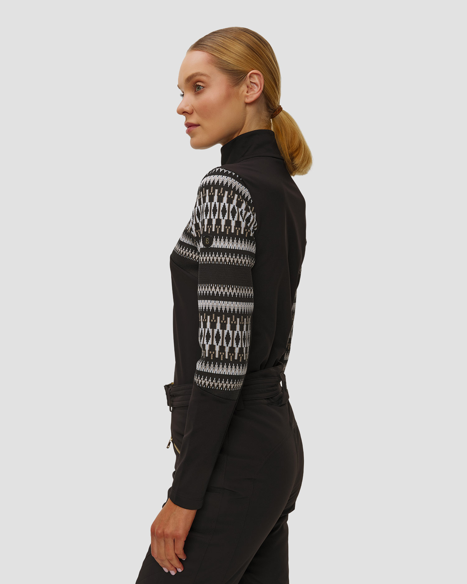 Dámský černý lyžařský rolák BOGNER Jelissa