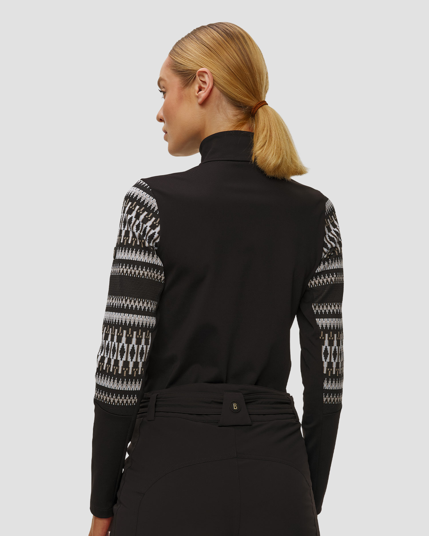 Dámský černý lyžařský rolák BOGNER Jelissa