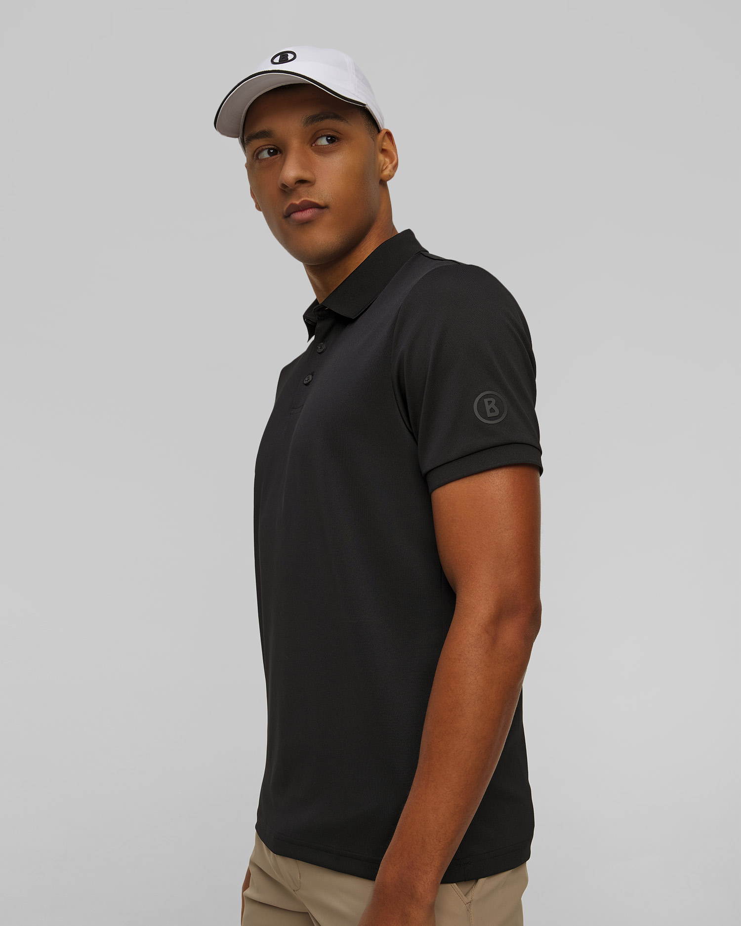 Czarna koszulka polo męska BOGNER Daniel2