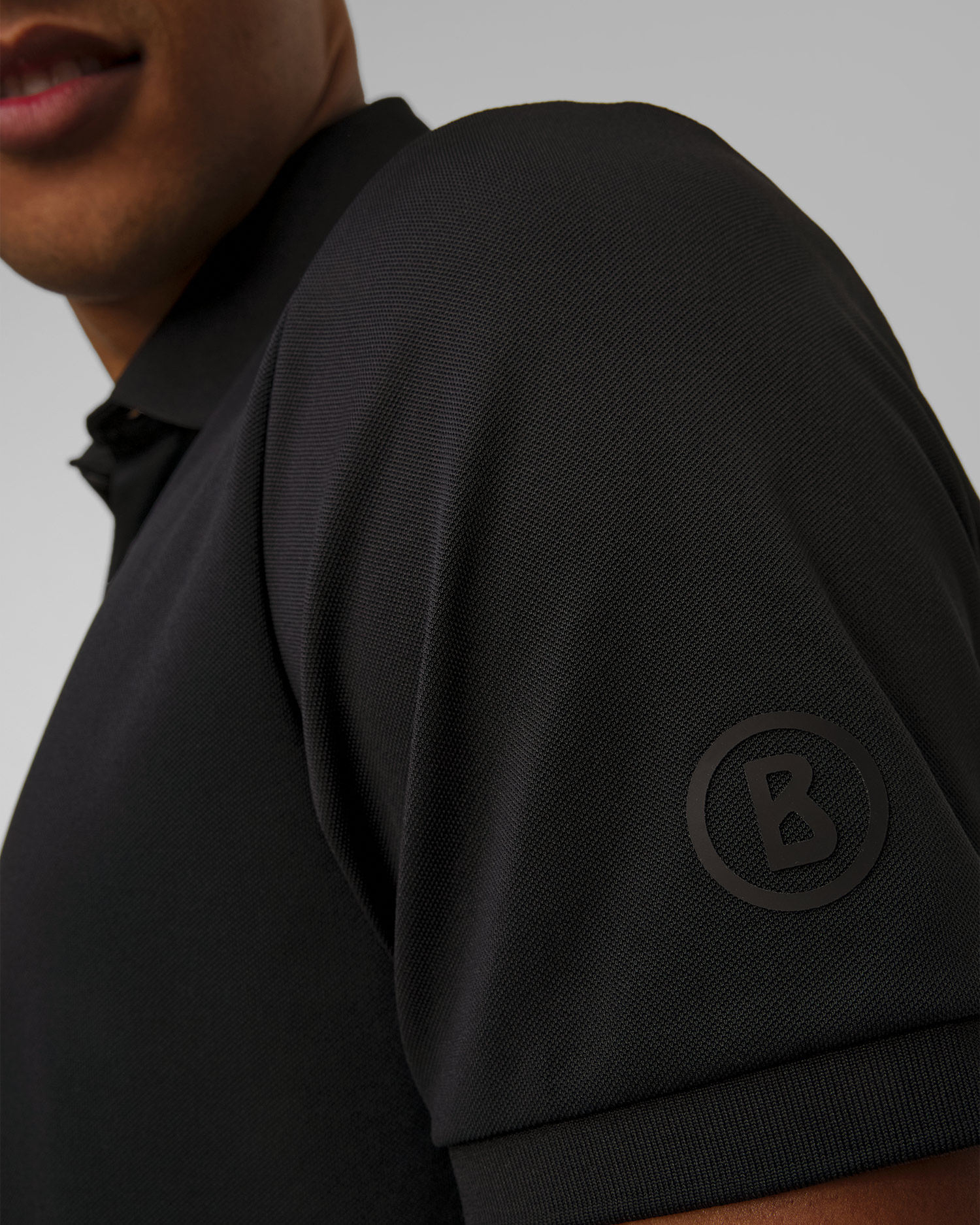 Czarna koszulka polo męska BOGNER Daniel2