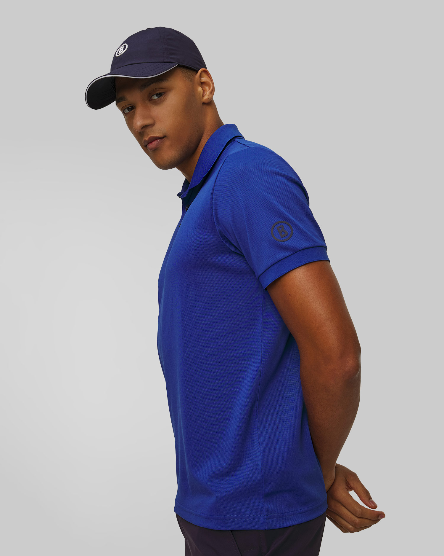 Niebieska koszulka polo męska BOGNER Daniel2