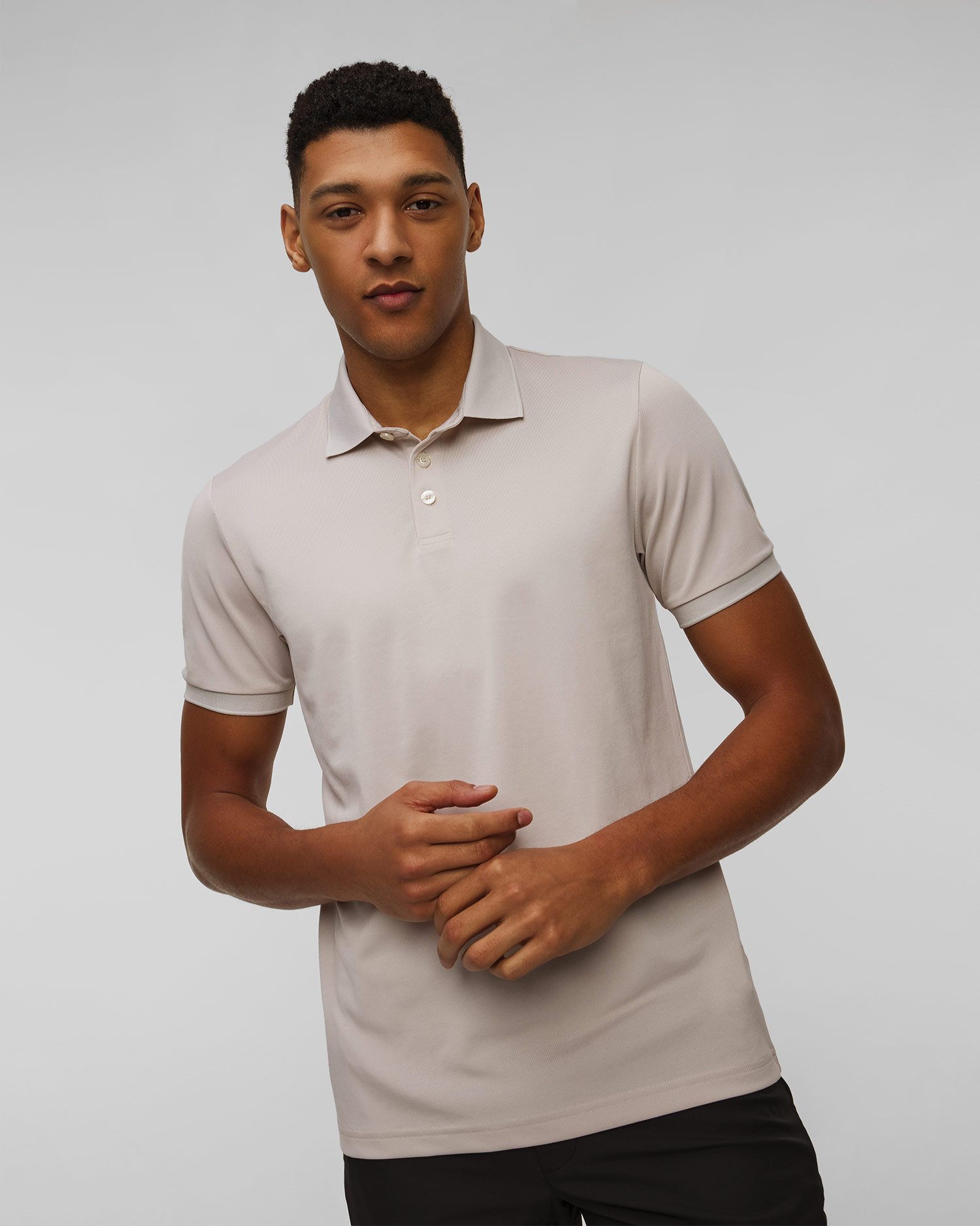 Men's beige polo shirt BOGNER Daniel2
