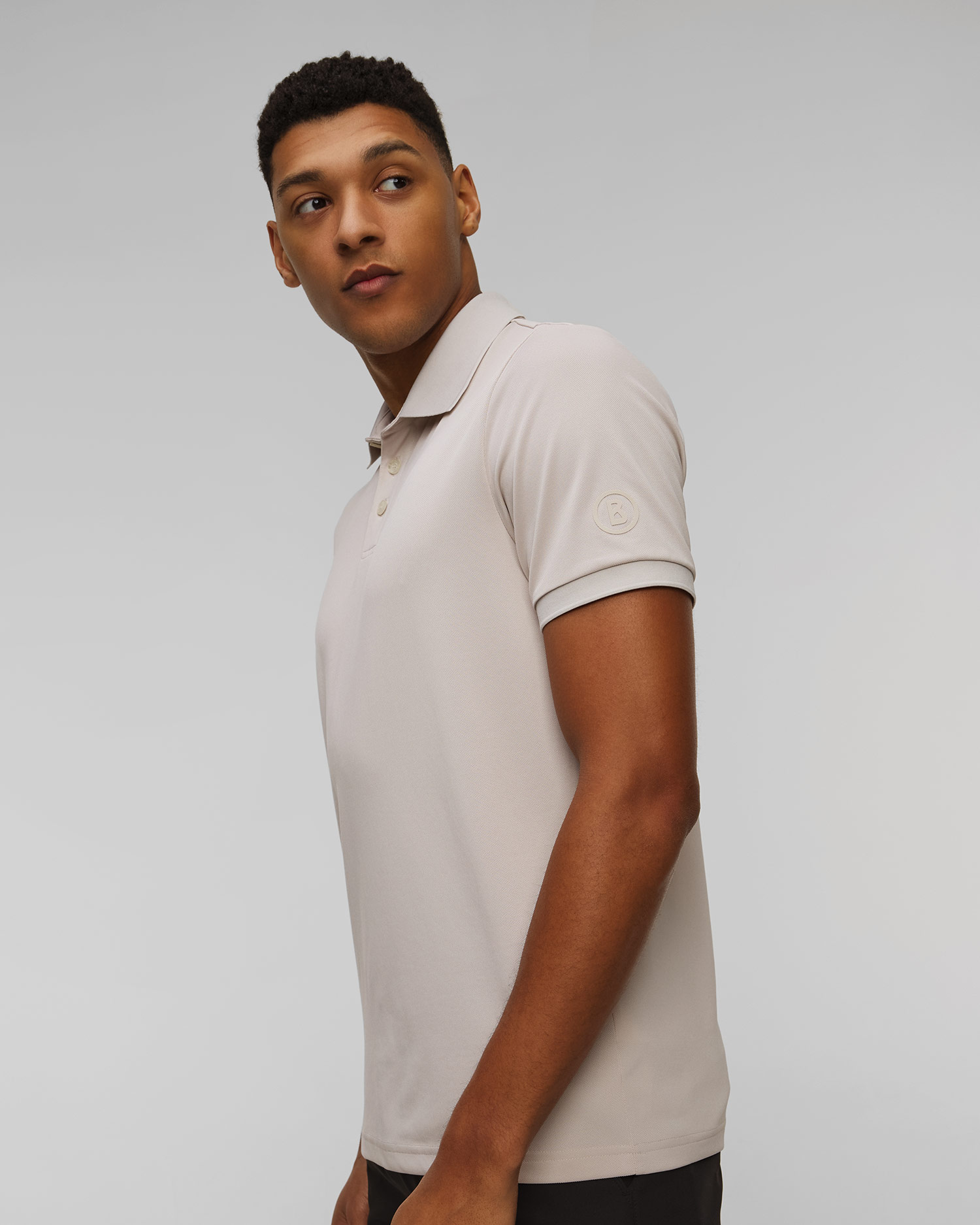 Beżowa koszulka polo męska BOGNER Daniel2