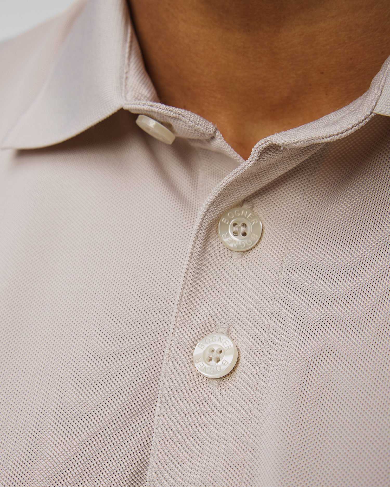 Beżowa koszulka polo męska BOGNER Daniel2