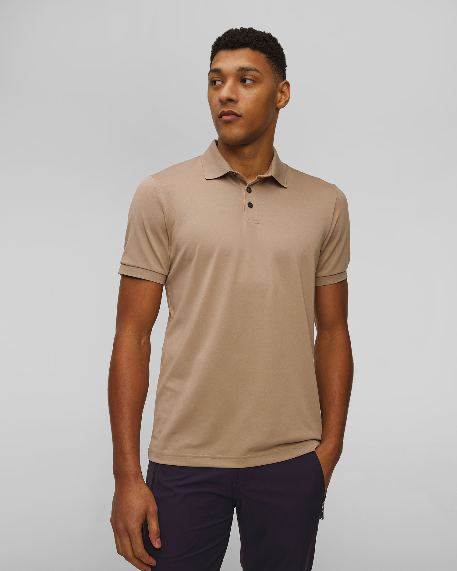 Men's beige polo shirt BOGNER Daniel2