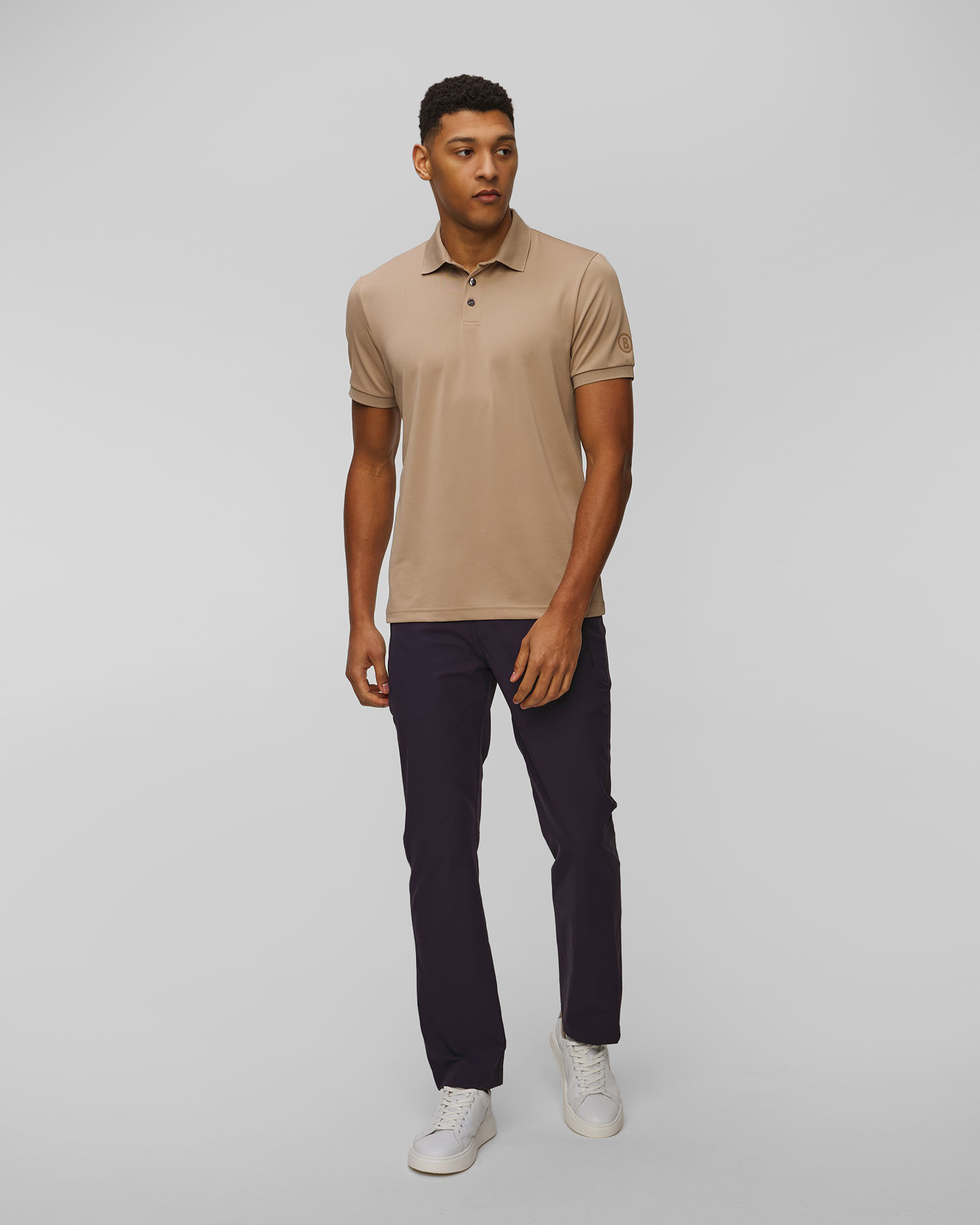Men's beige polo shirt BOGNER Daniel2