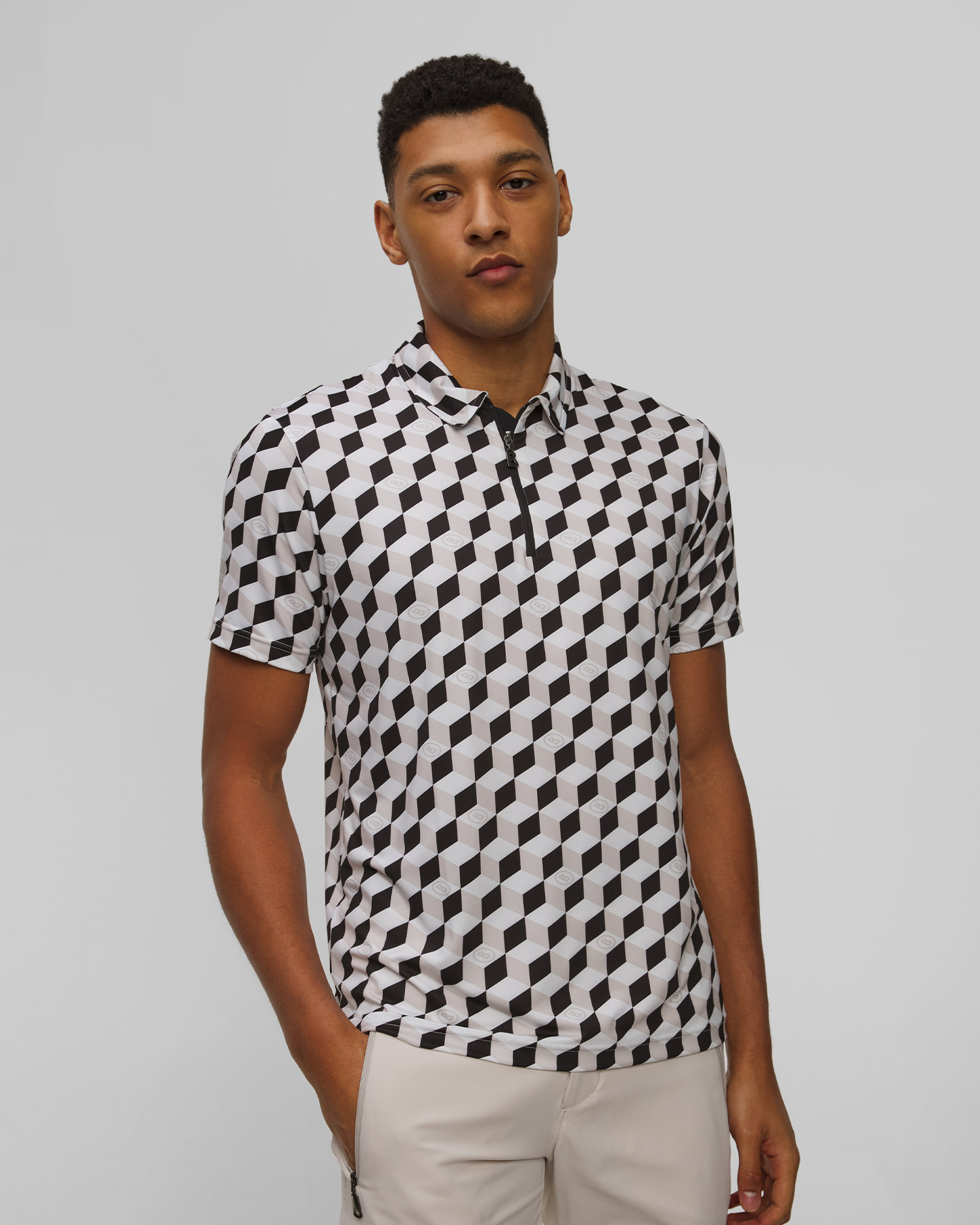 Men's functional polo shirt BOGNER Tamiro
