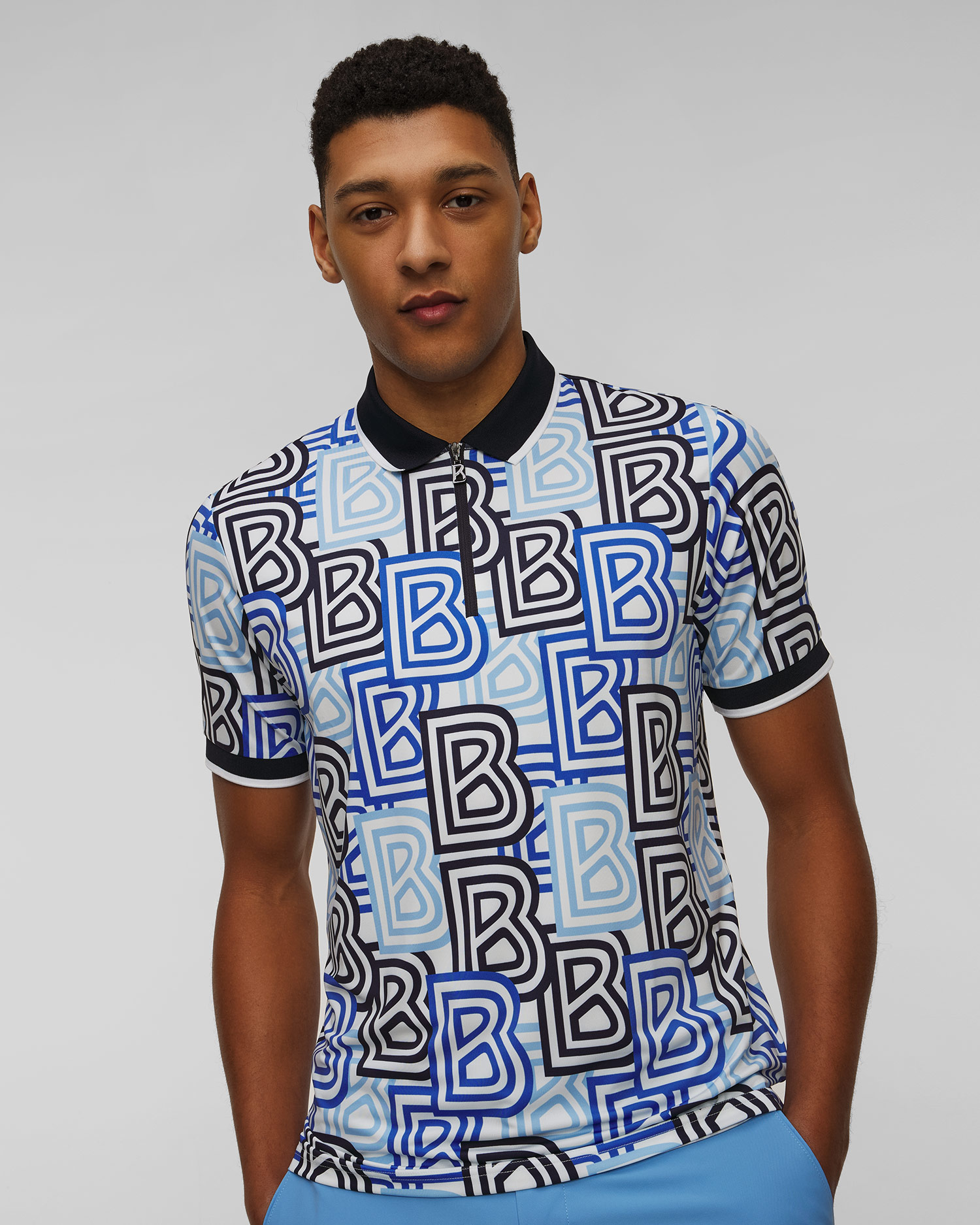 Men's functional polo shirt BOGNER Valentin