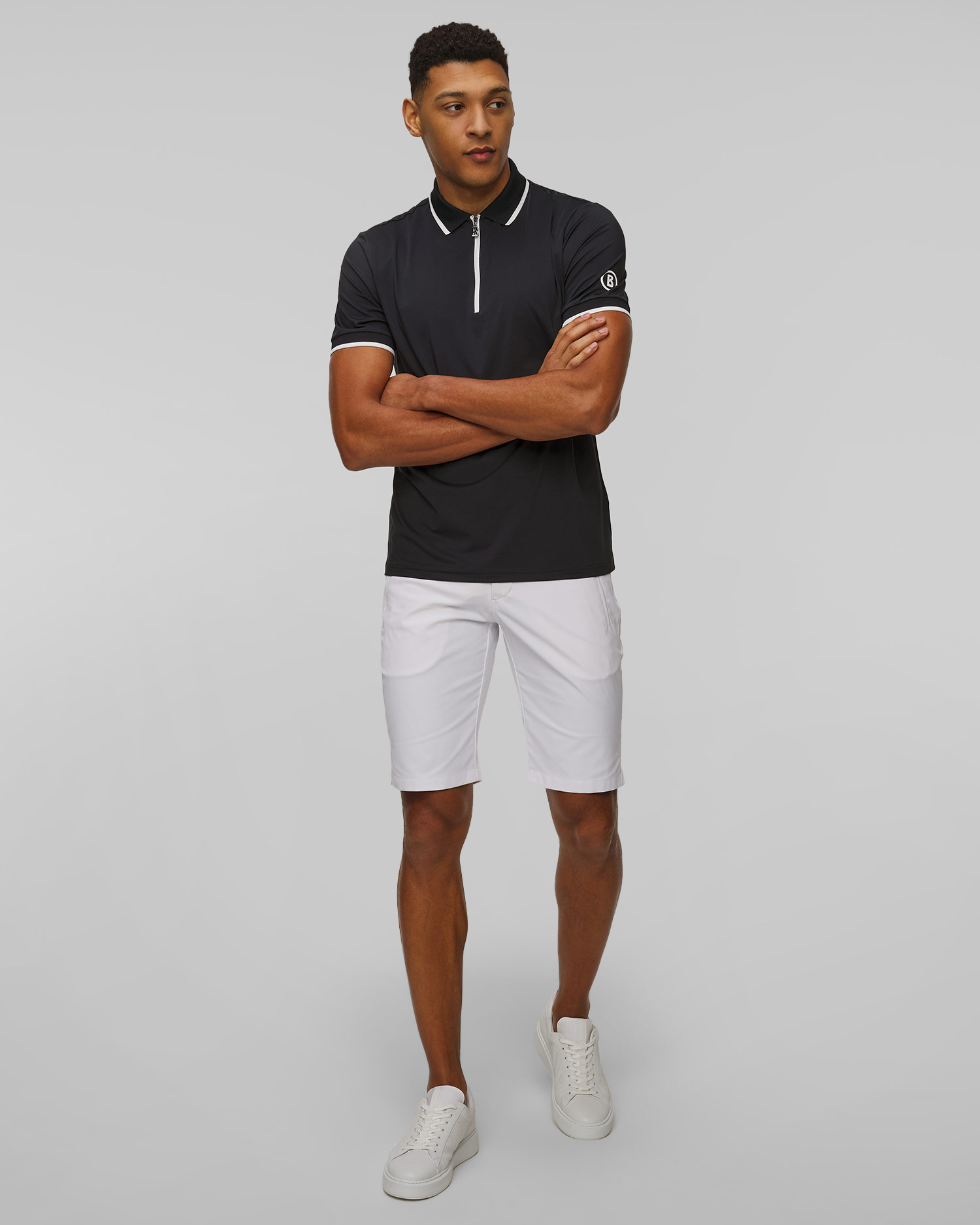 Men's black polo shirt BOGNER Cody1