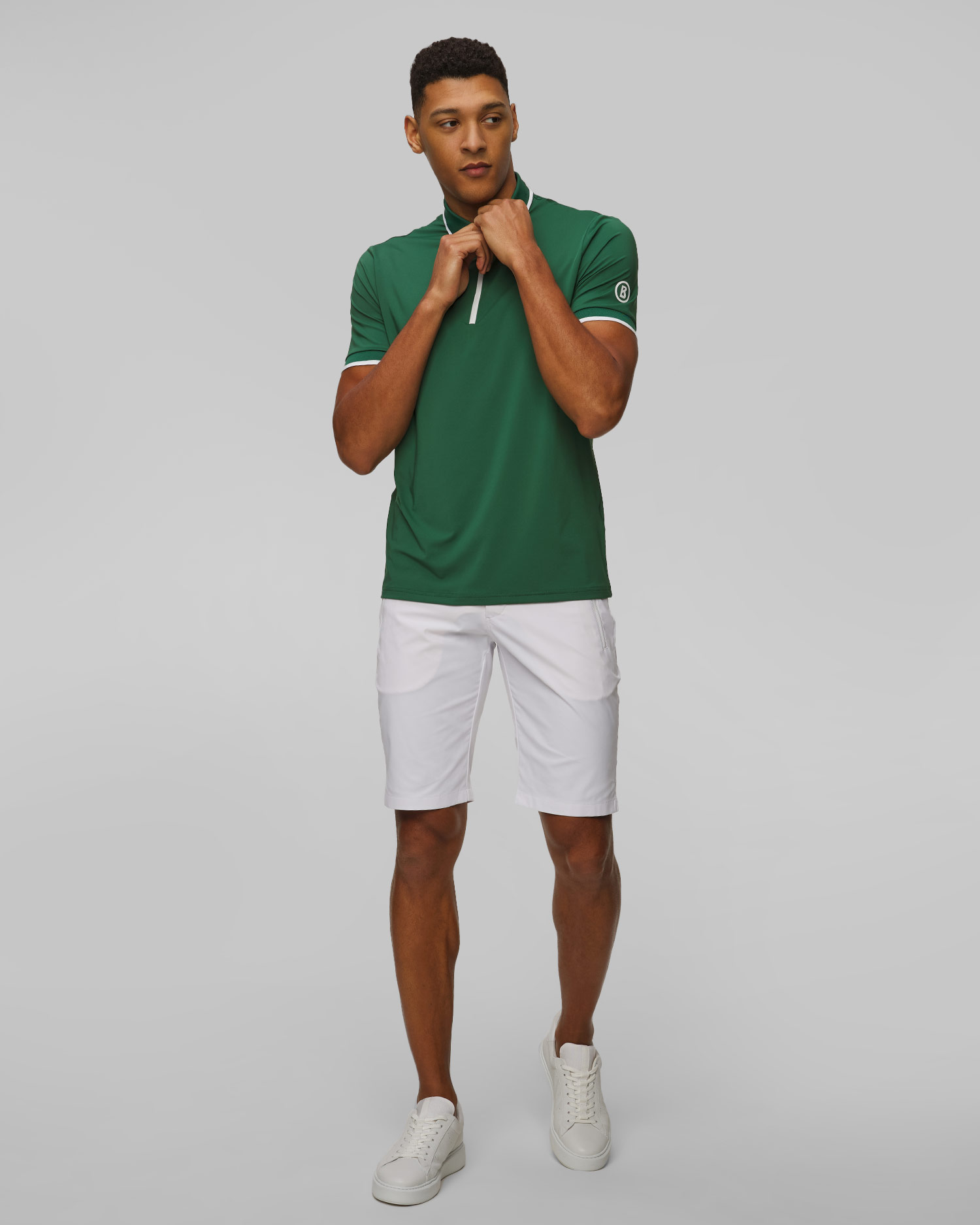 Men's green polo shirt BOGNER Cody1