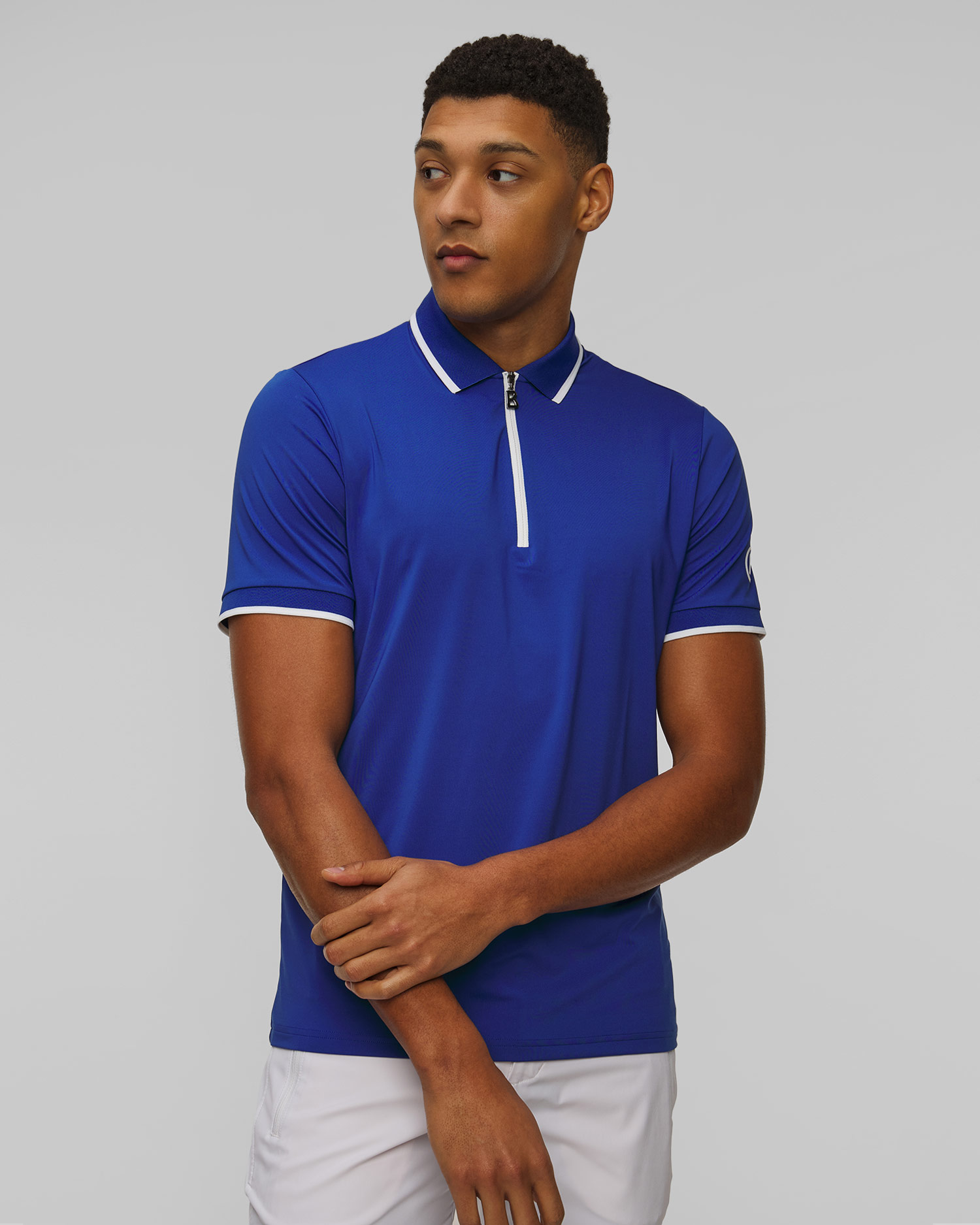 Men's blue polo shirt BOGNER Cody1