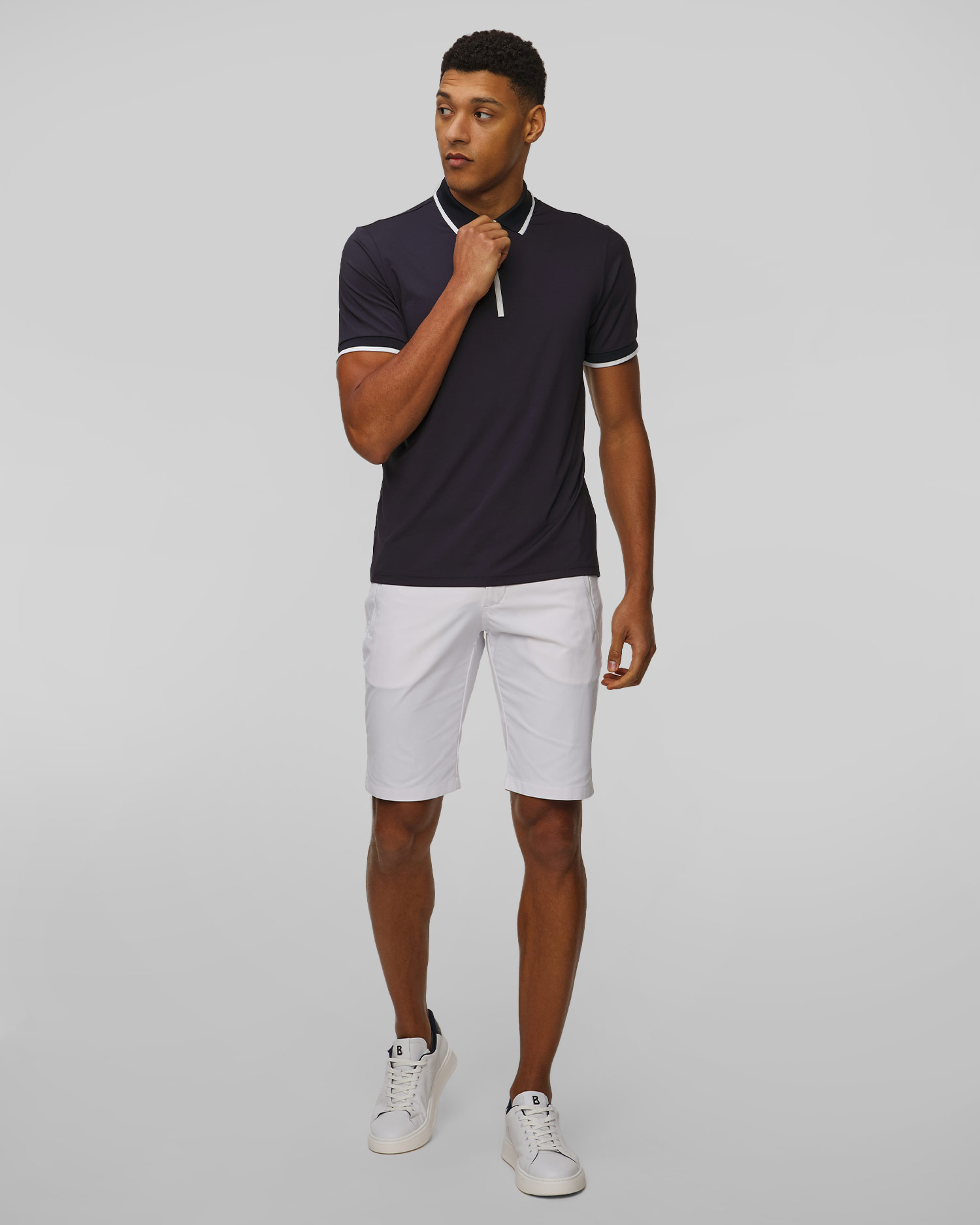 Men's navy blue polo shirt BOGNER Cody1