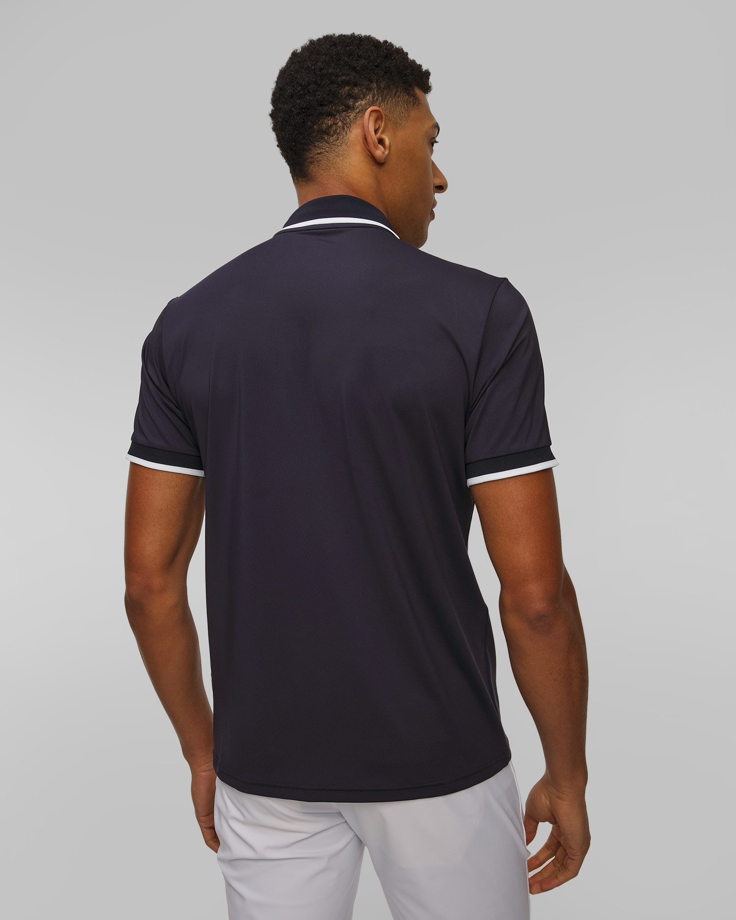 Granatowa koszulka polo męska BOGNER Cody1