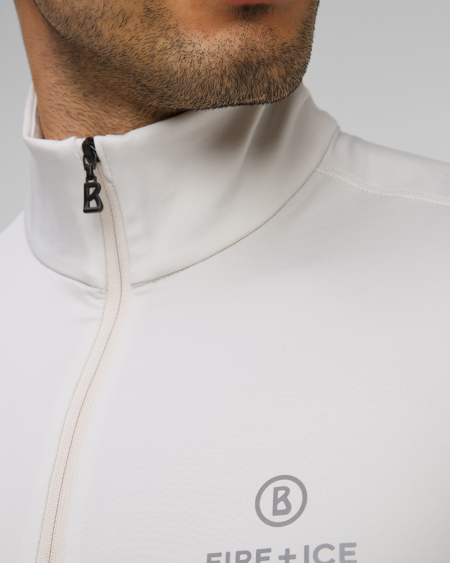 BOGNER FIRE+ICE Pascal Ski-Rollkragenpullover für Herren in Weiß