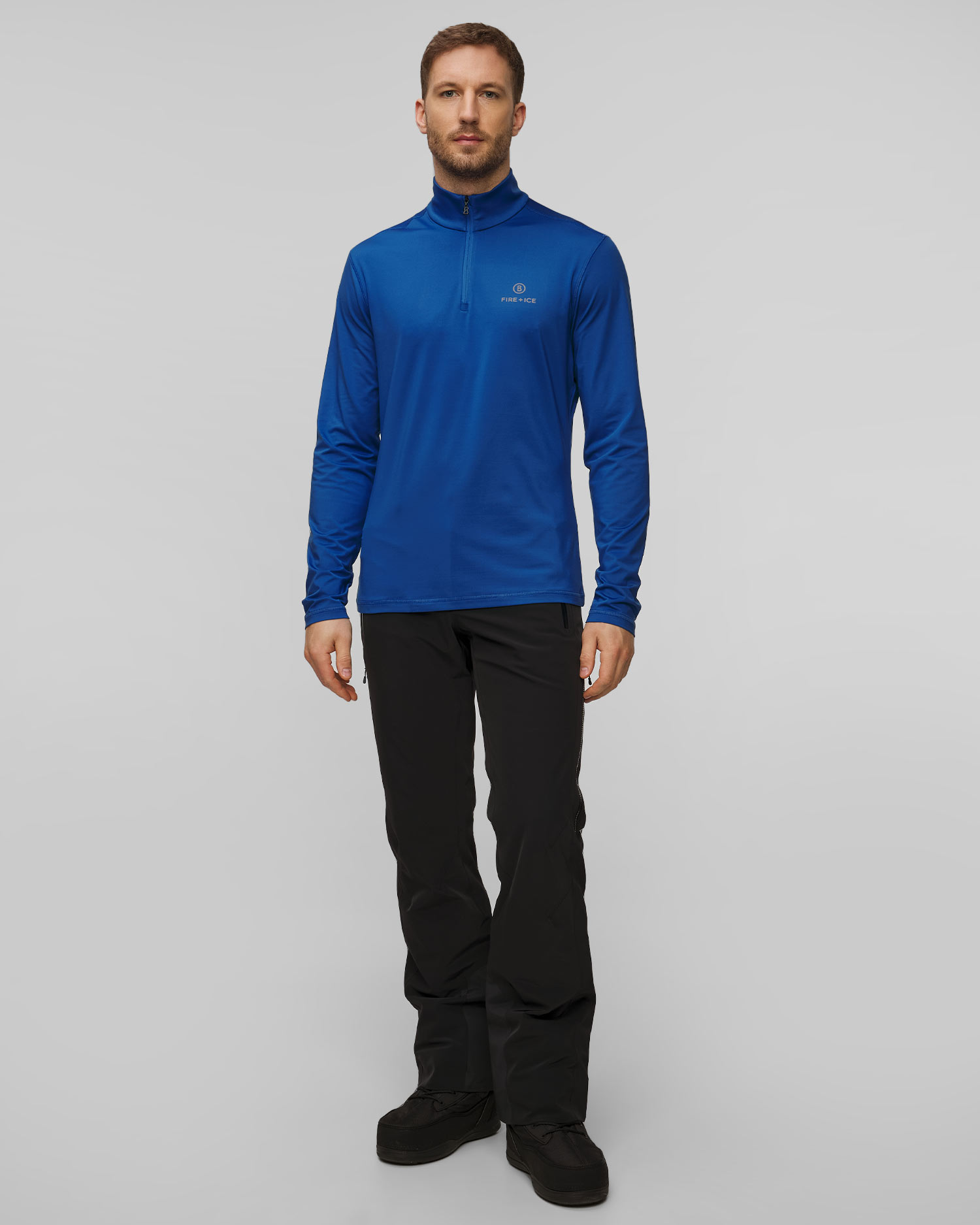 BOGNER FIRE+ICE Pascal Ski-Rollkragenpullover für Herren in Blau