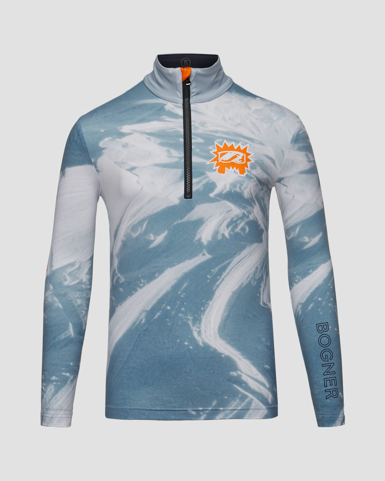 Boys turtleneck BOGNER Chris, Color/Pattern: Multikolor,Niebieski,Print