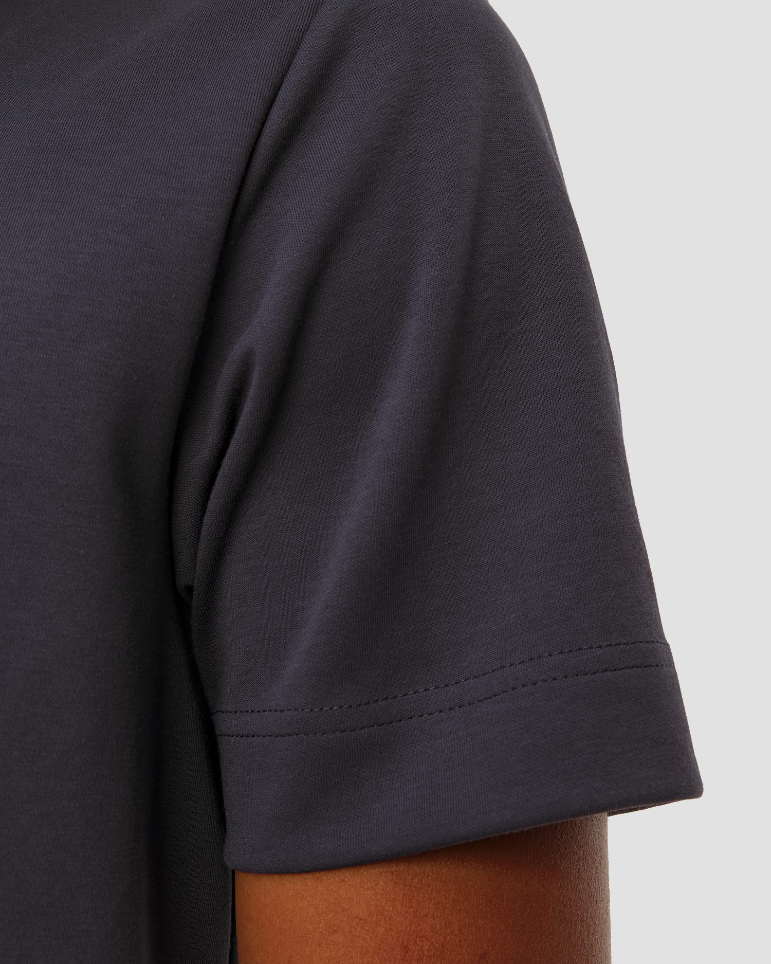 T-shirt bleu marine pour hommes BOGNER Lukas-2 