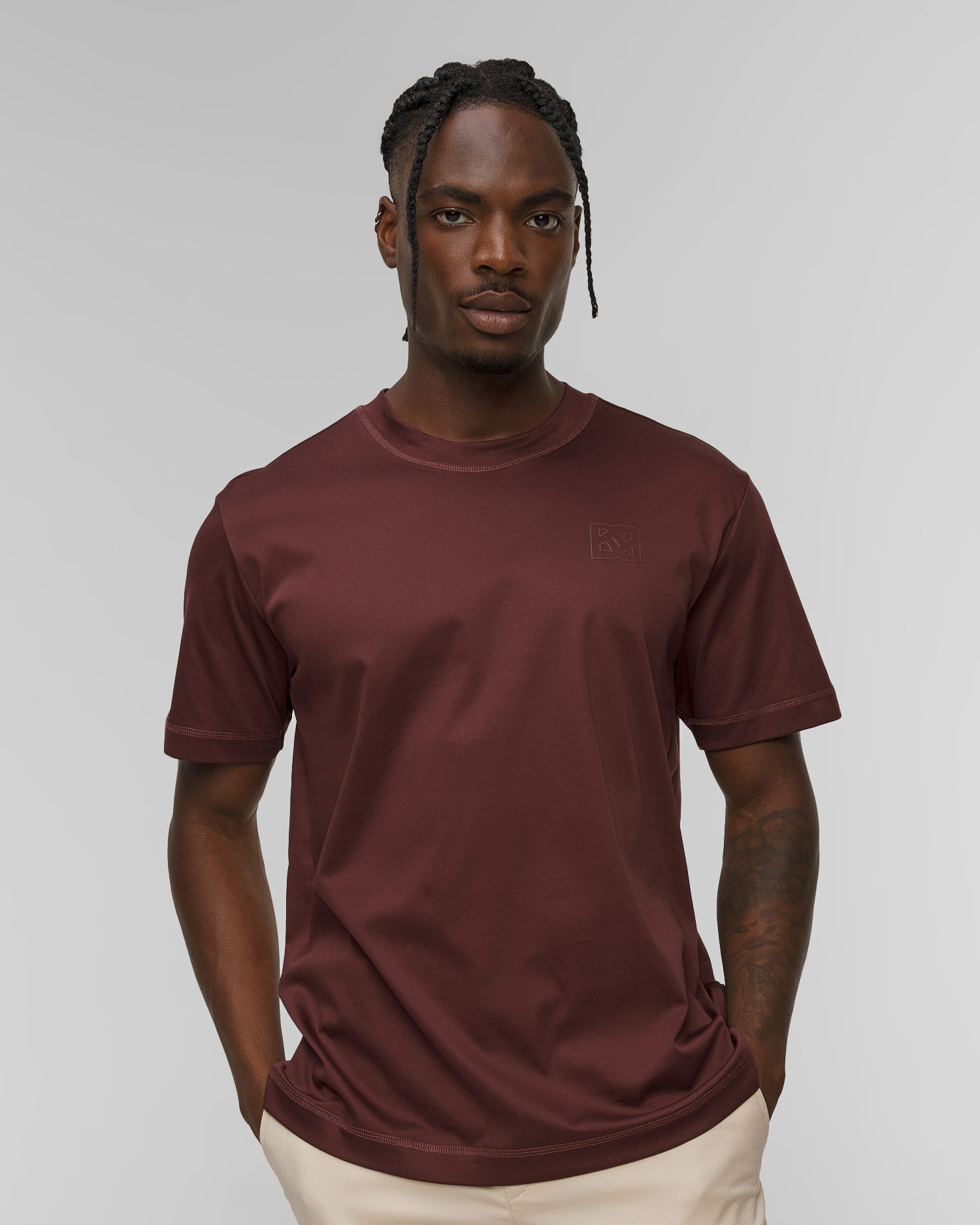 Men's brown T-shirt BOGNER Lukas 1