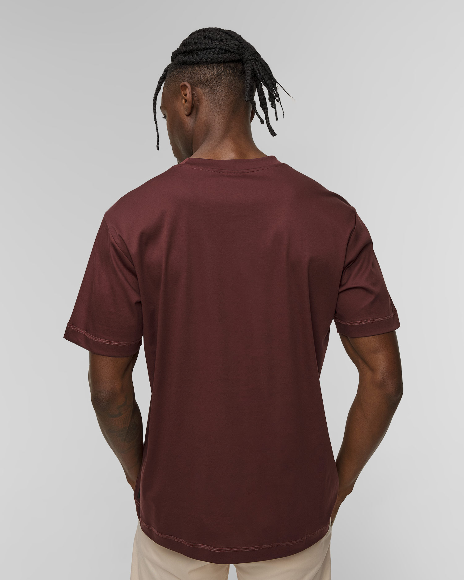 Men's brown T-shirt BOGNER Lukas 1