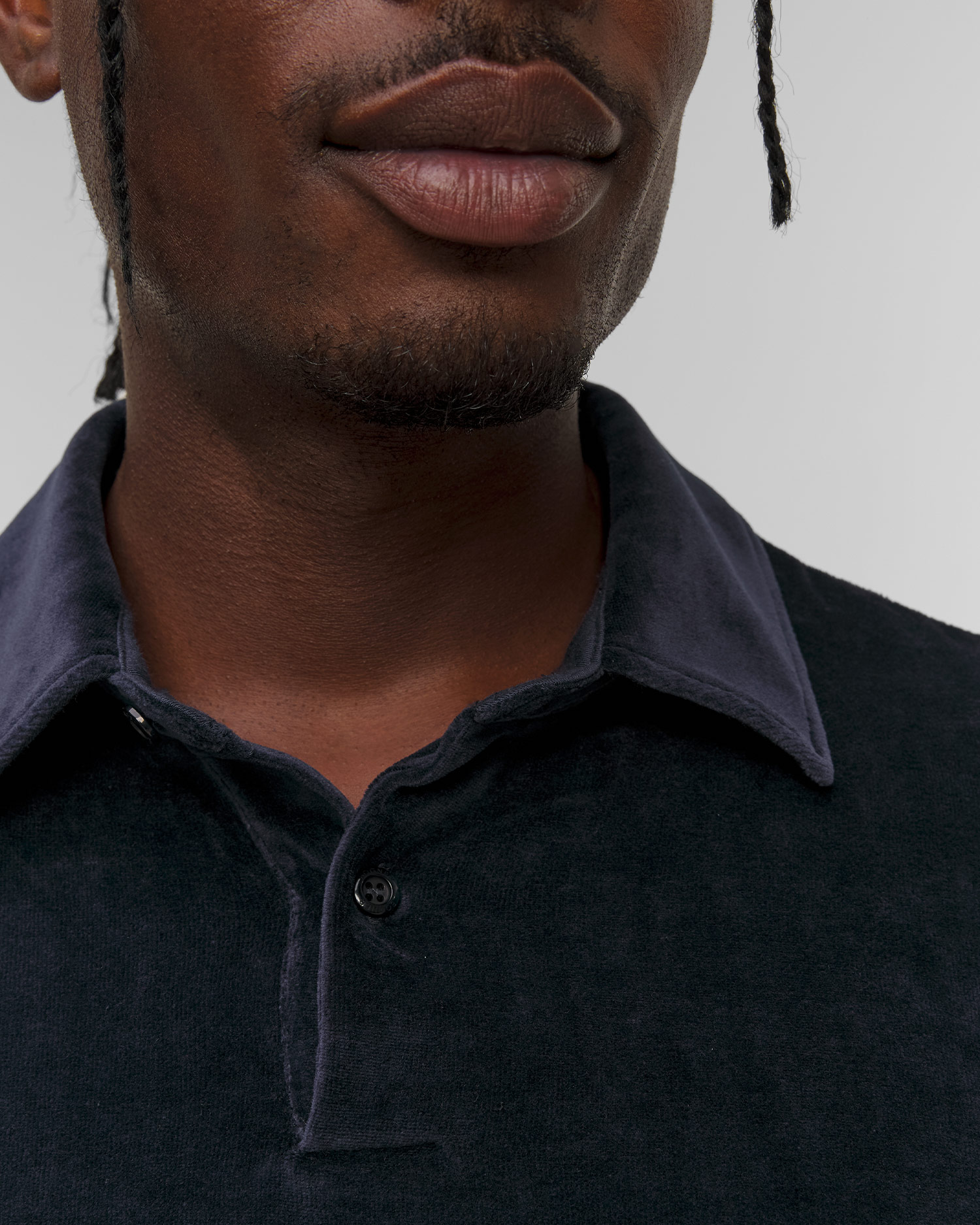 Polo en velours pour hommes BOGNER Vincenzo