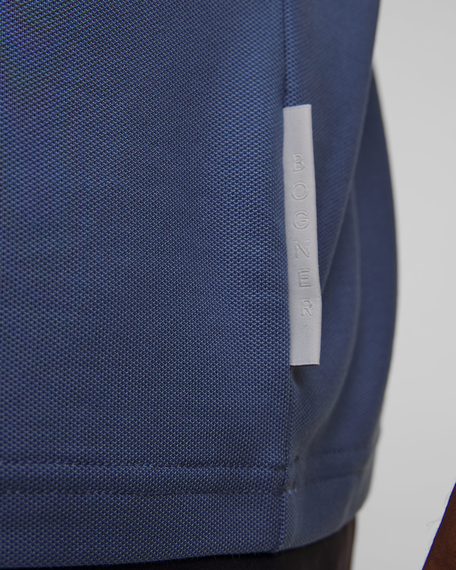 Niebieska koszulka polo męska BOGNER Timo-7