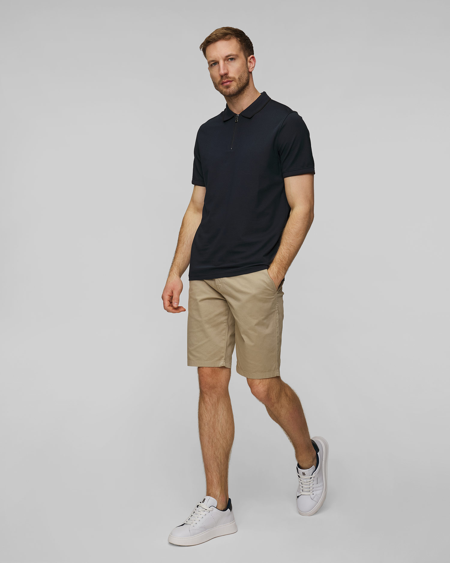 Men's navy blue polo shirt BOGNER Timo 7