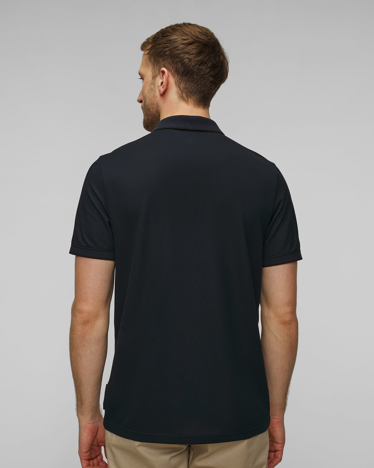 Granatowa koszulka polo męska BOGNER Timo 7