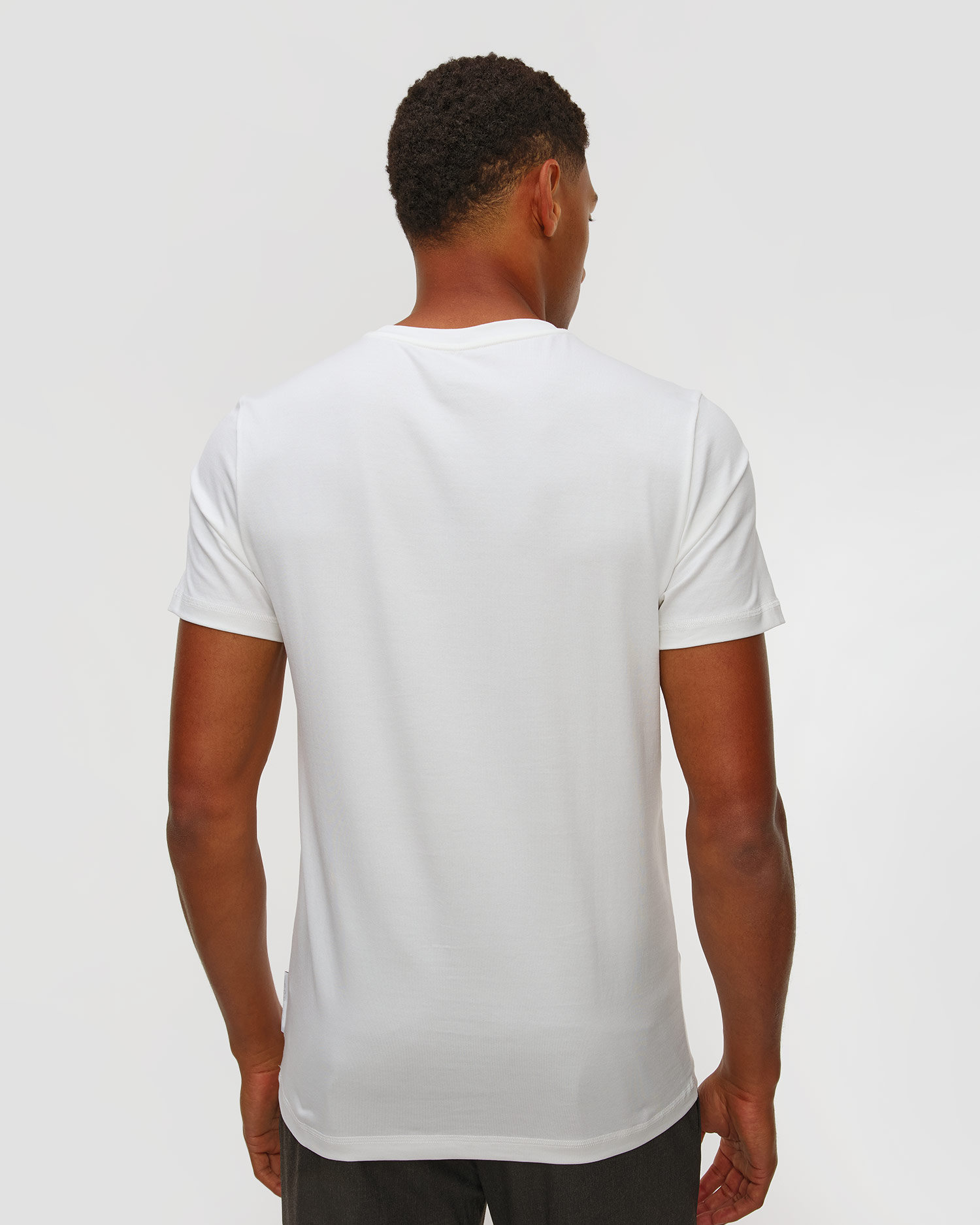 Biały T-shirt męski BOGNER Roc