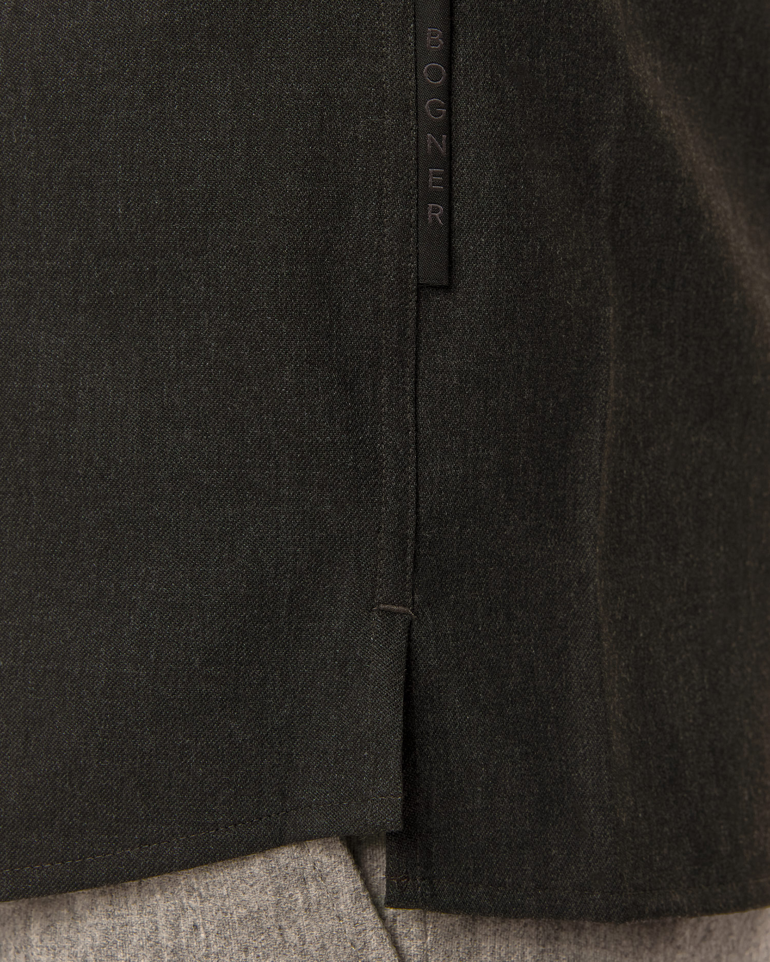 Camicia grigia da uomo BOGNER Clive-5