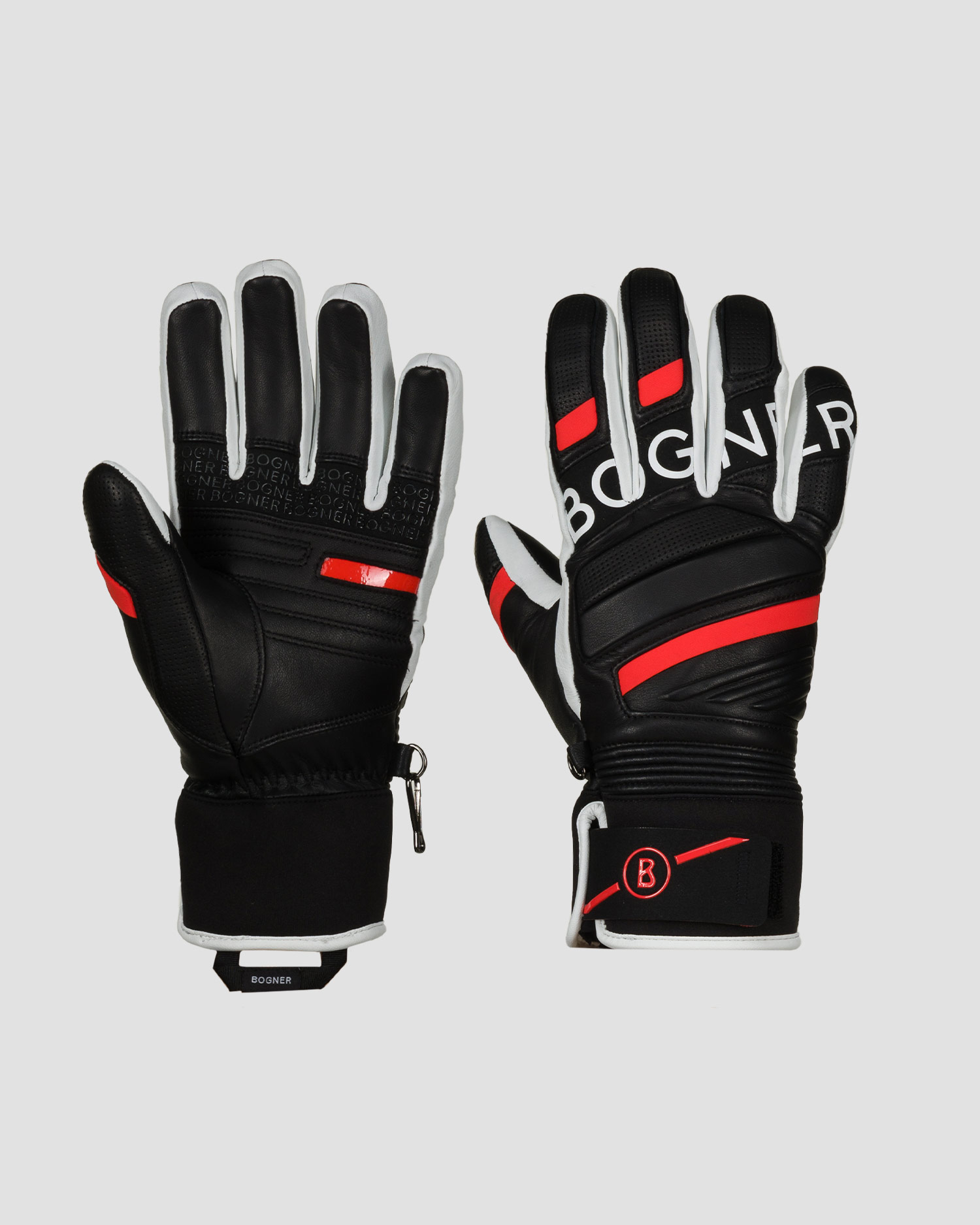 BOGNER Silvan Herren-Skihandschuhe aus Leder