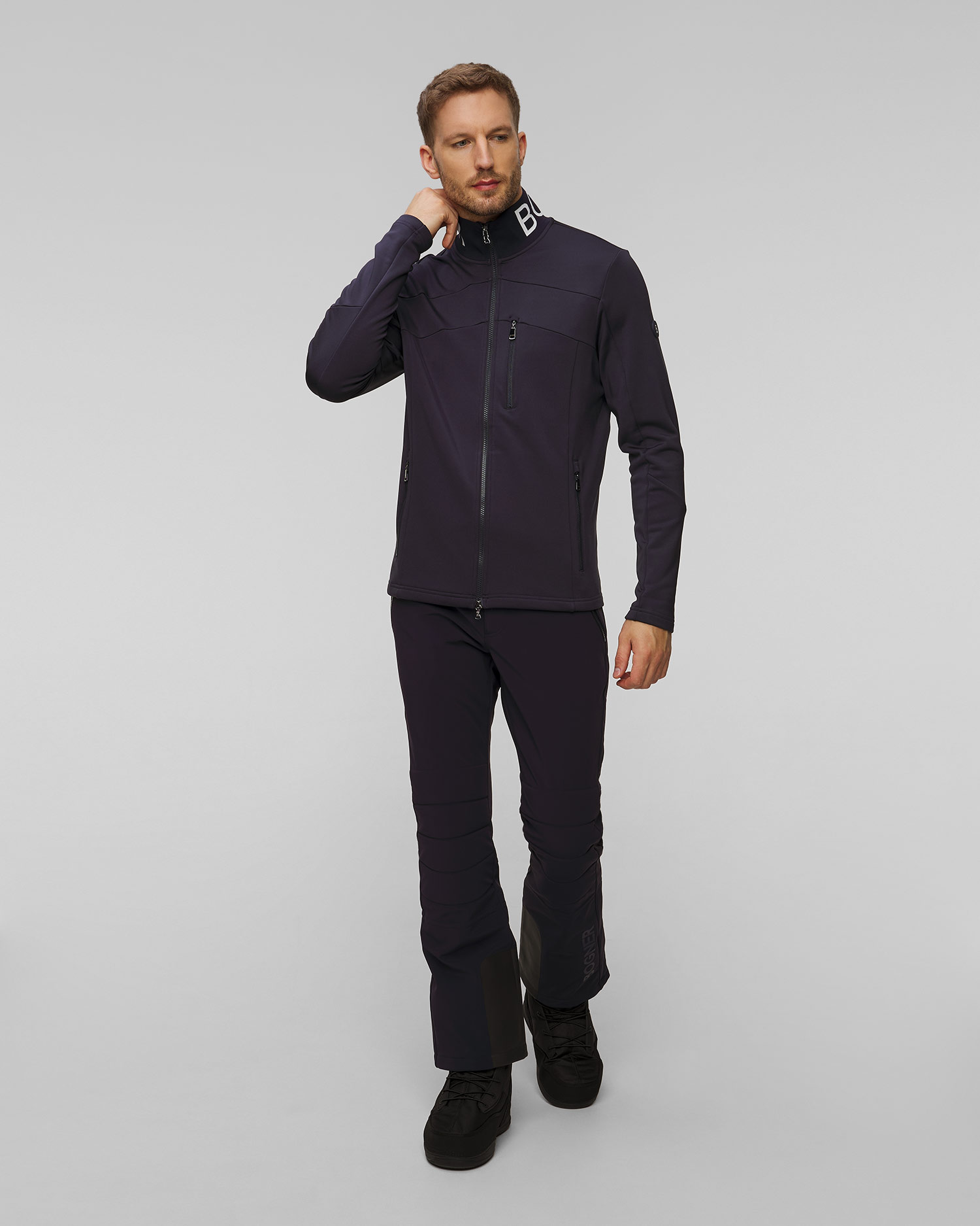 BOGNER Xilas 1 Ski-Sweatshirt mit Reißverschluss für Herren