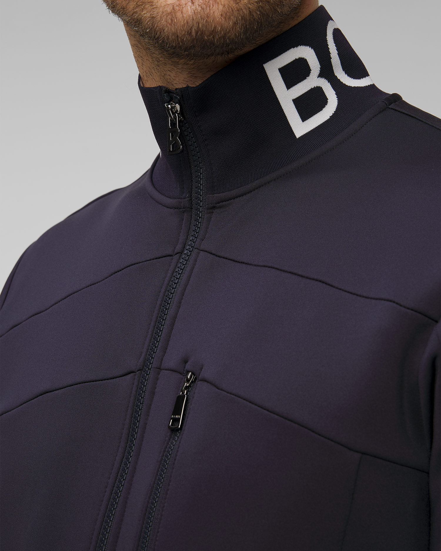 BOGNER Xilas 1 Ski-Sweatshirt mit Reißverschluss für Herren