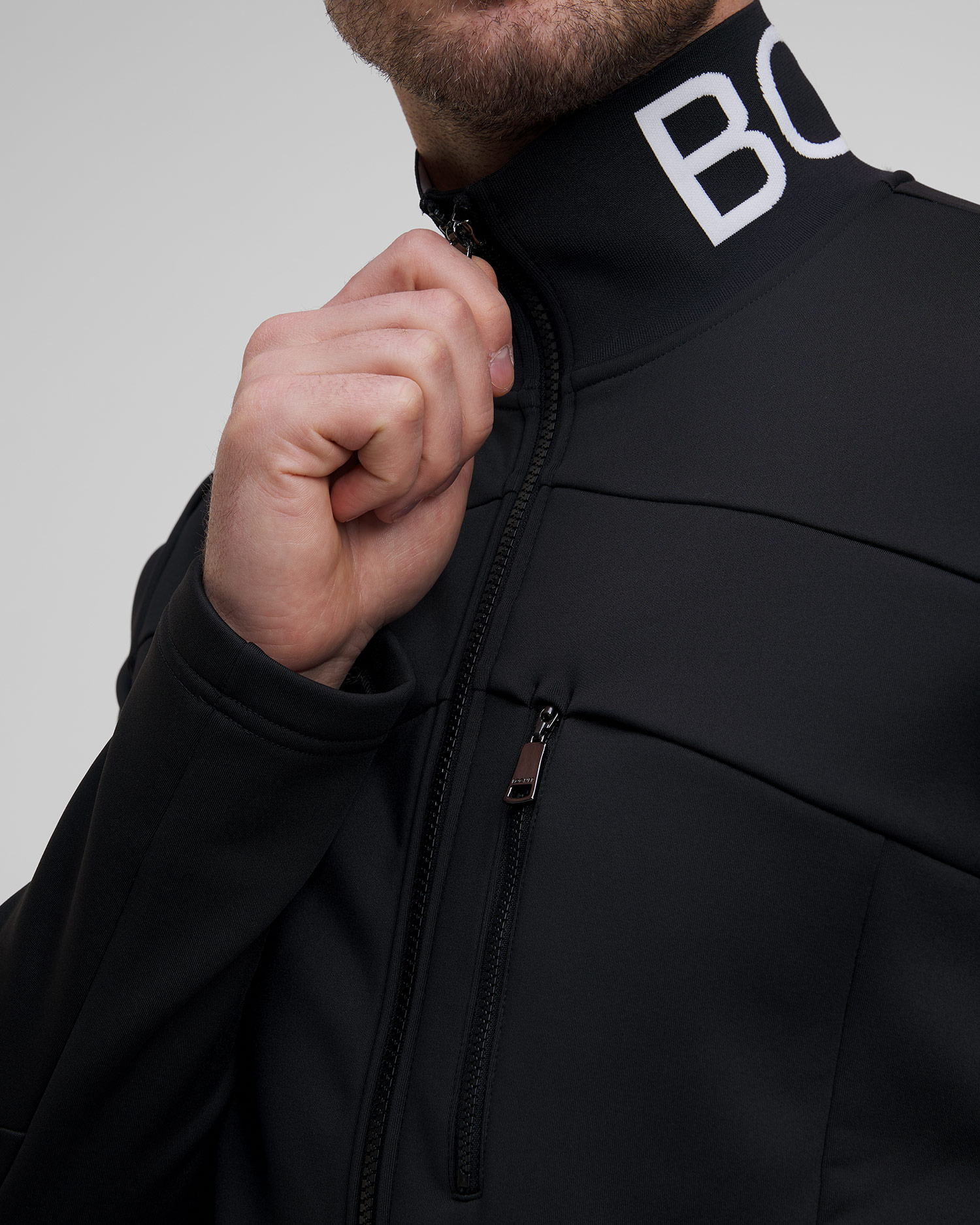 Bluză neagră pentru bărbați BOGNER Xilas 1