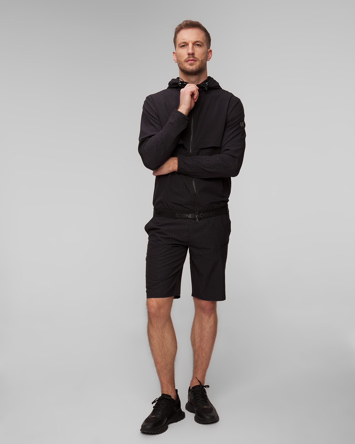 BOGNER Vadim Leichte Herrenjacke in Schwarz