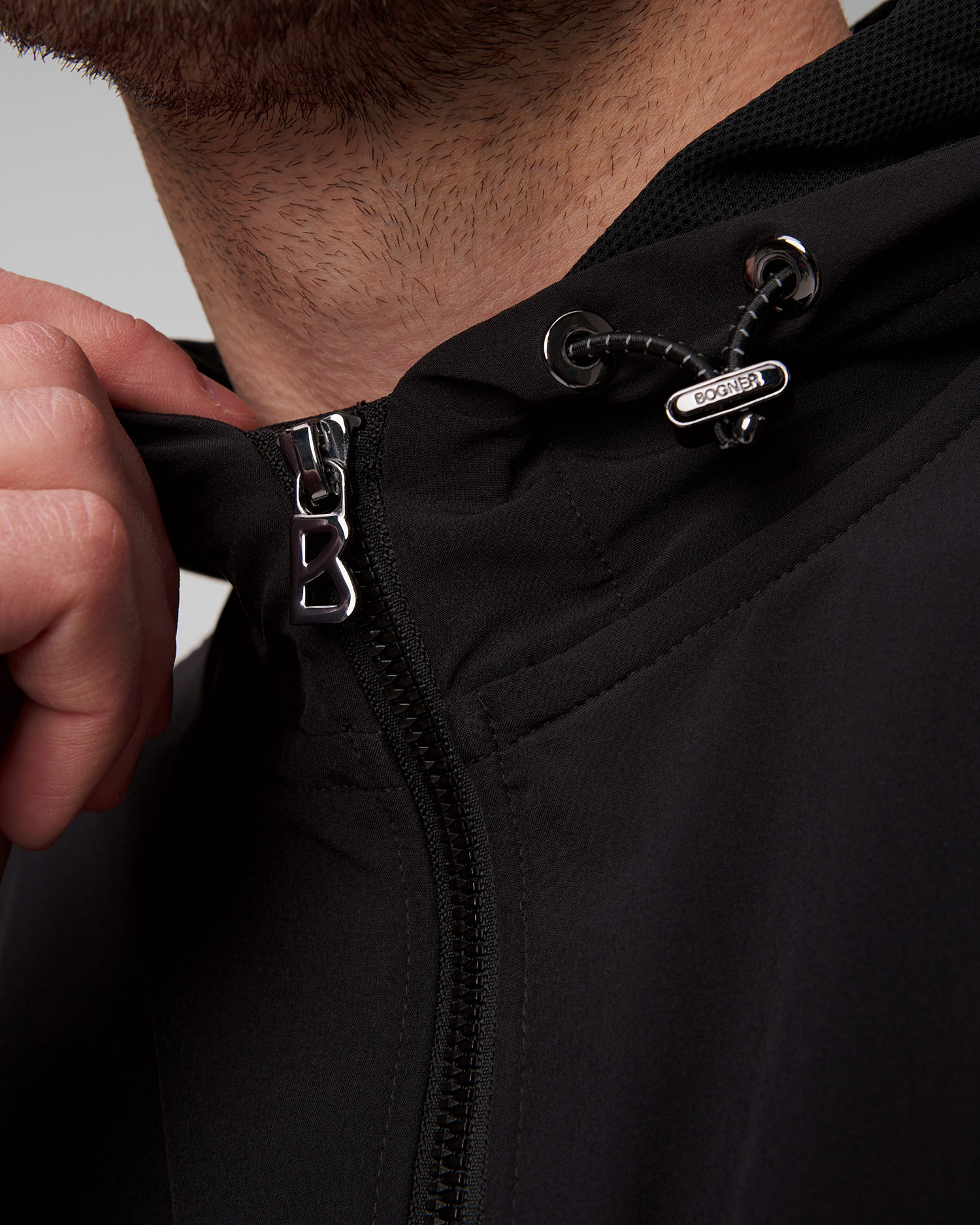 BOGNER Vadim Leichte Herrenjacke in Schwarz