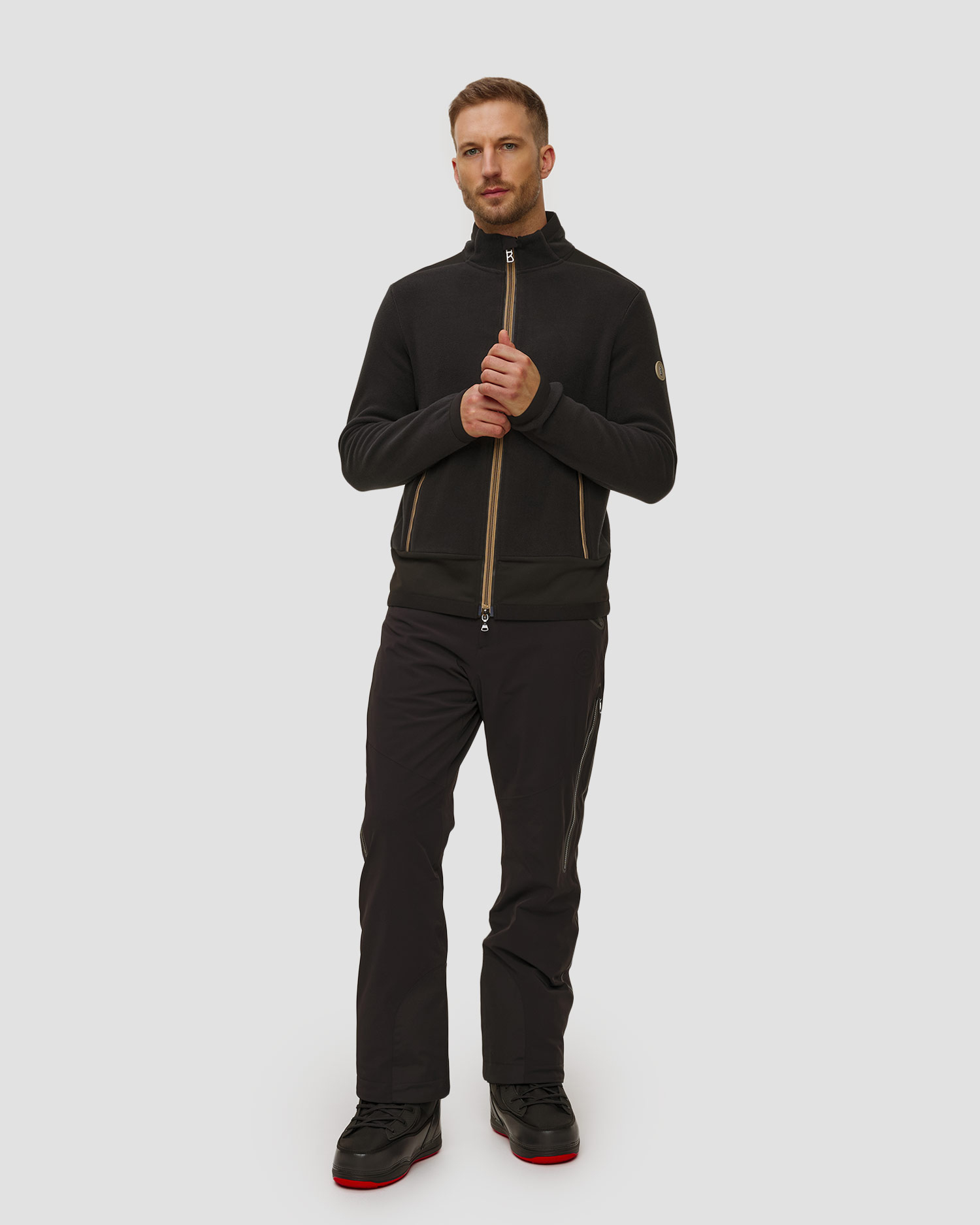 BOGNER Fabio Fleece-Rollkragenpullover für Herren