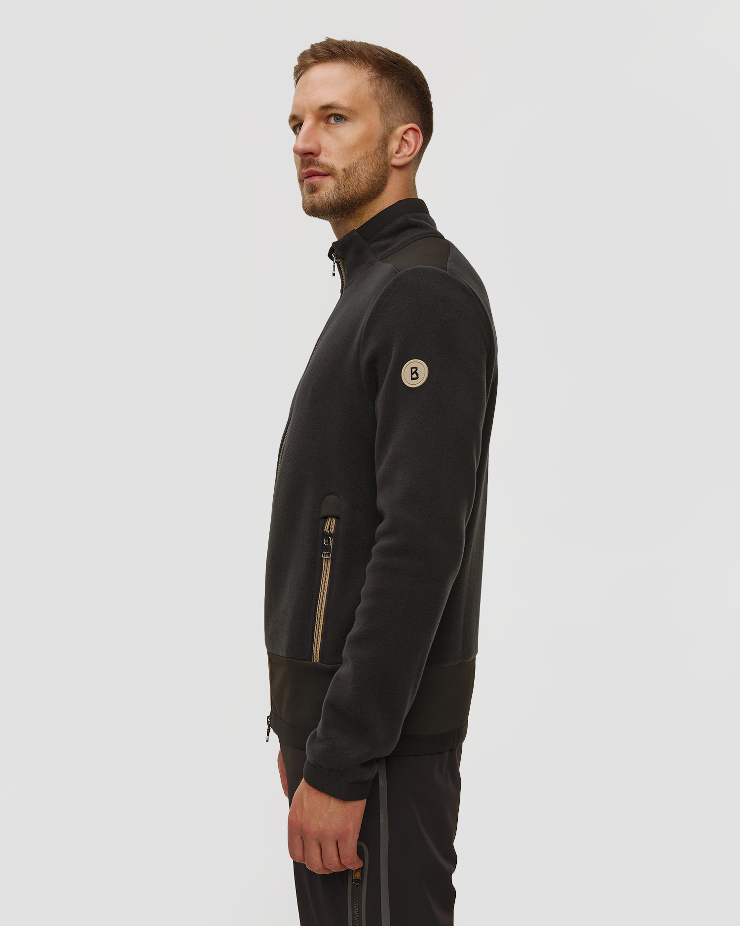 BOGNER Fabio Fleece-Rollkragenpullover für Herren