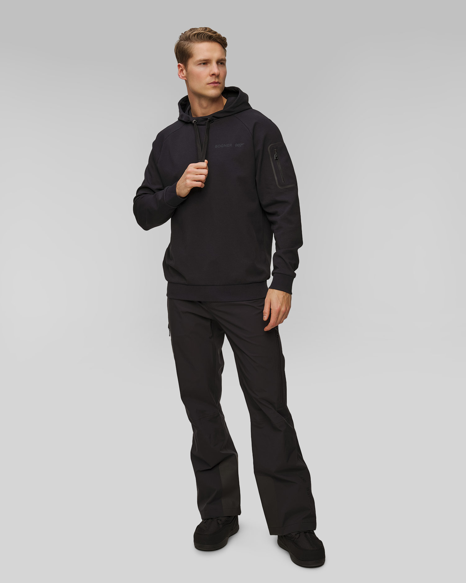 Black hooded sweatshirt BOGNER x Bond 007