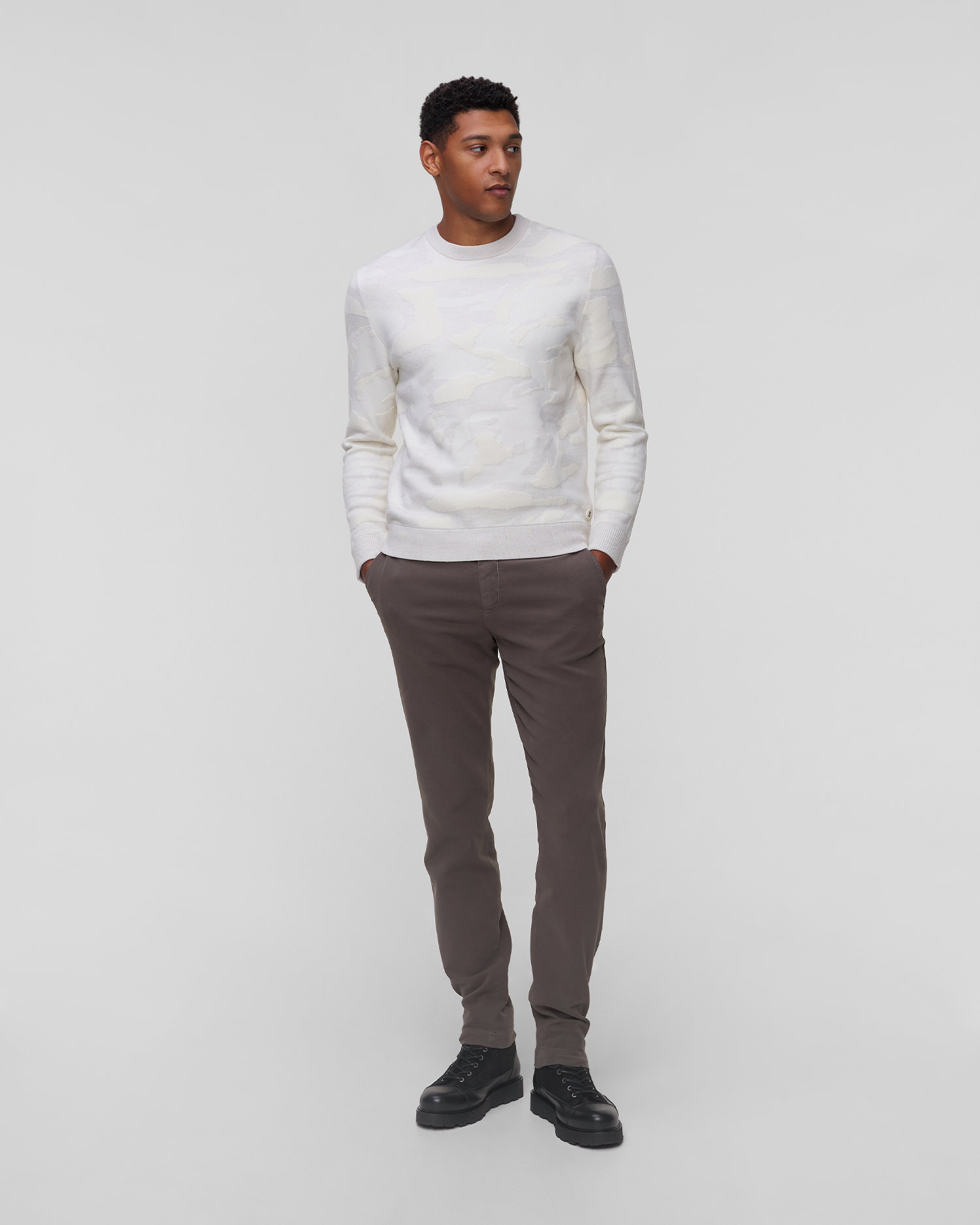 Pull en laine pour hommes BOGNER Soren