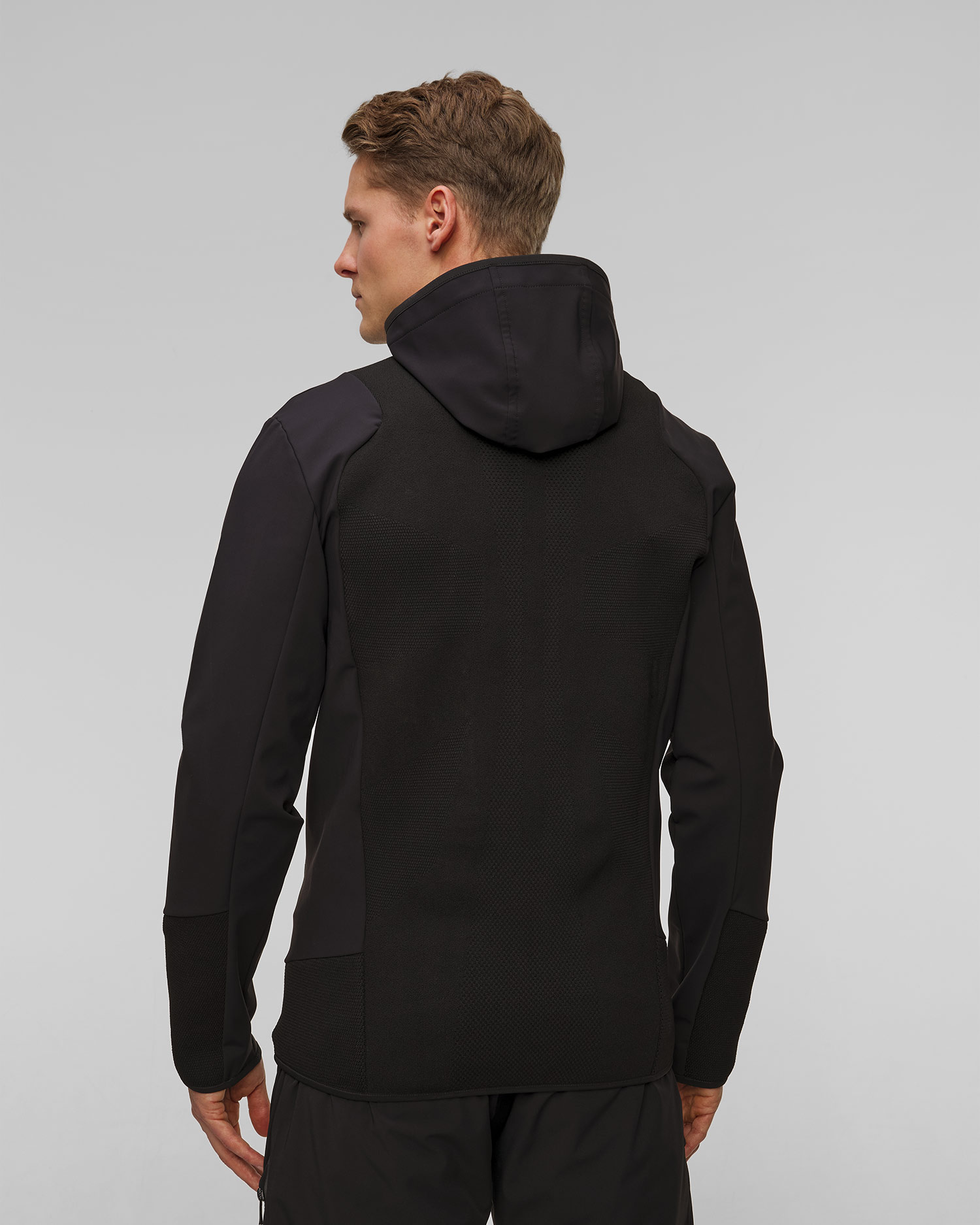 Czarna kurtka softshell męska BOGNER Jace1