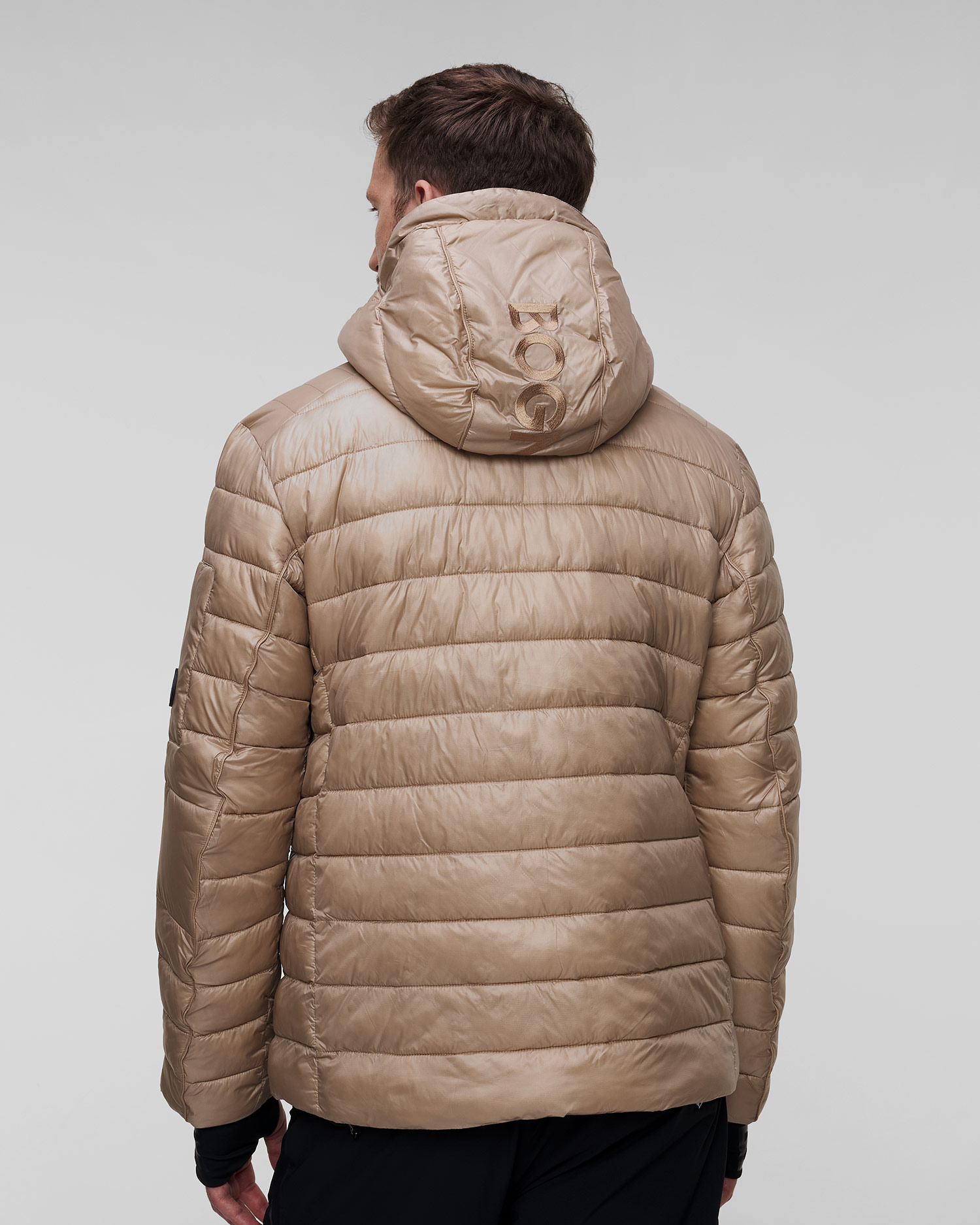 Beżowa kurtka narciarska męska BOGNER Dori