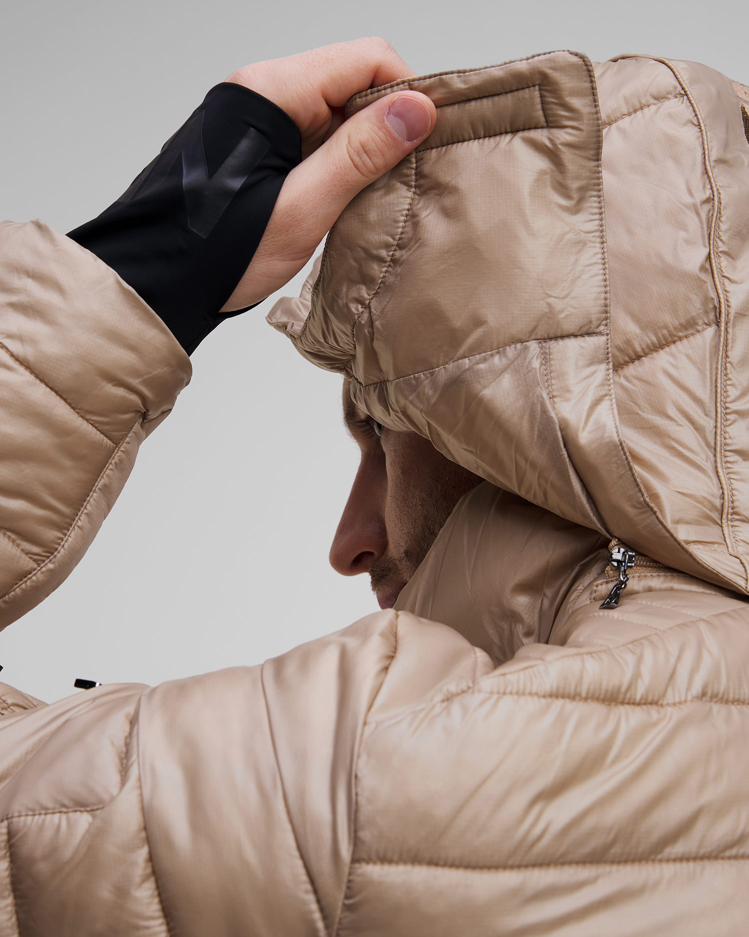 Beżowa kurtka narciarska męska BOGNER Dori