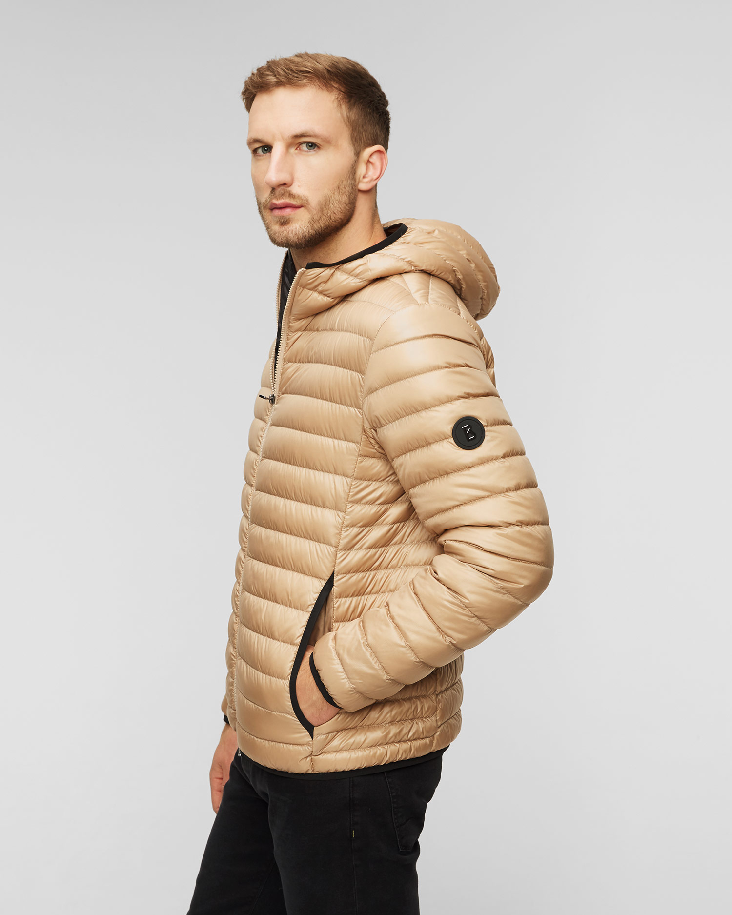 Piumino beige da uomo BOGNER Areso-D