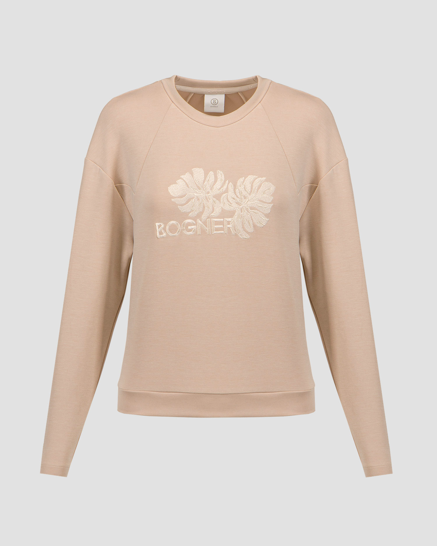 Sweat-shirt beige pour femmes BOGNER Zuna